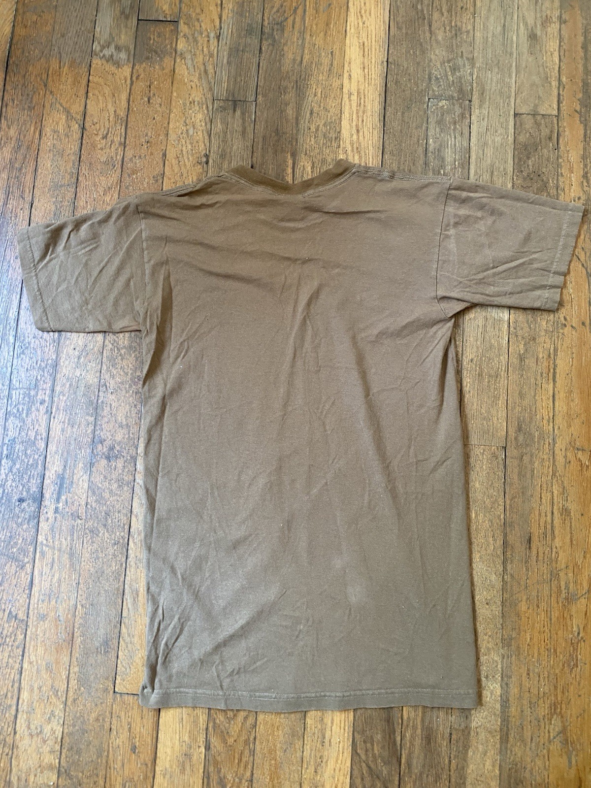 US Military Surplus Mens S Coyote Brown T-Shirt Combed Cotton Tactical Army