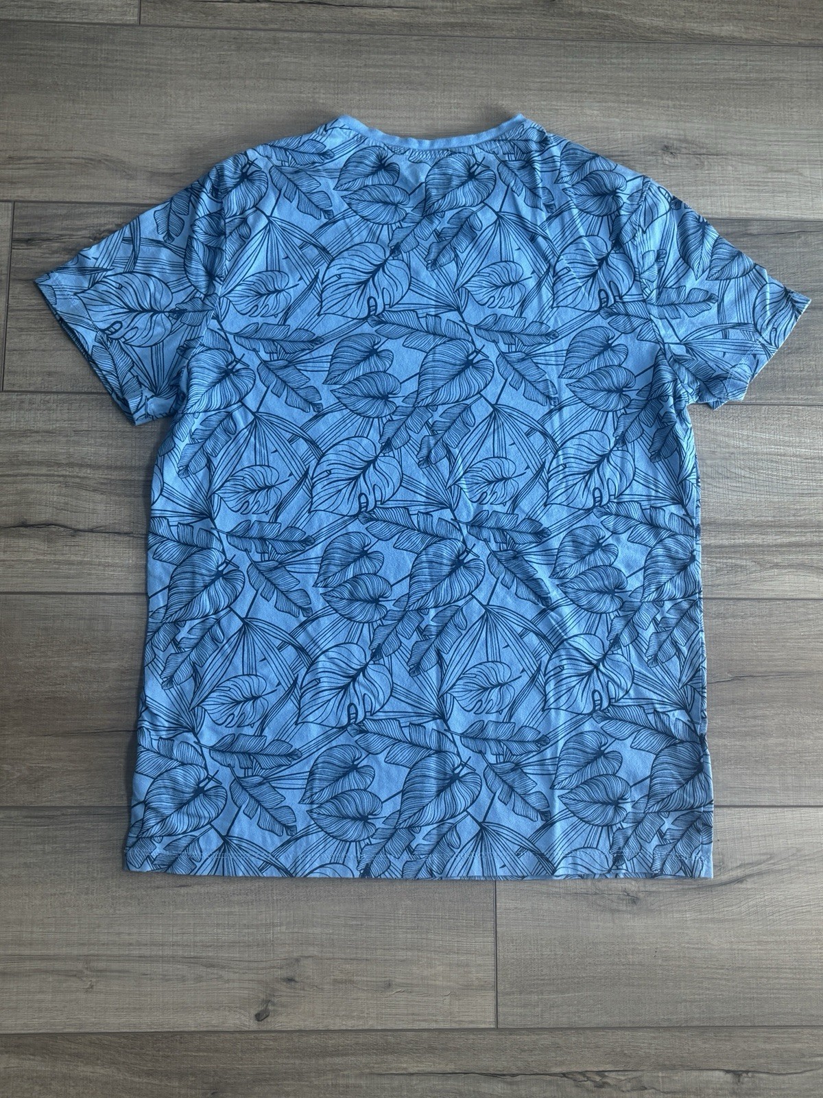 Goodfellow & Co Men’s M Floral Tropical Knit Crew Neck Short Sleeve Tee