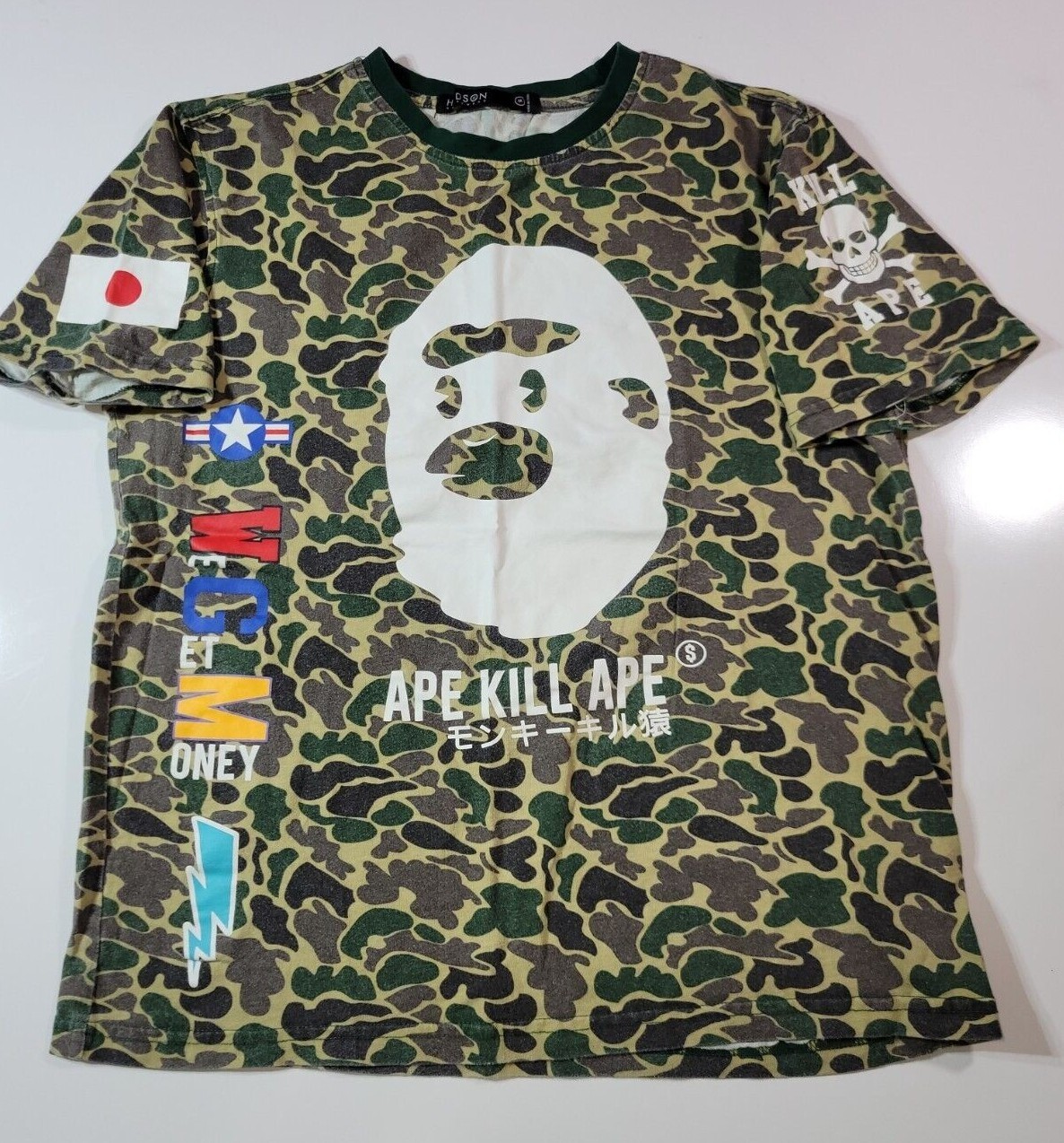 Hudson Outerwear Ape Kill Ape Camouflage We Get Money Men’s Medium