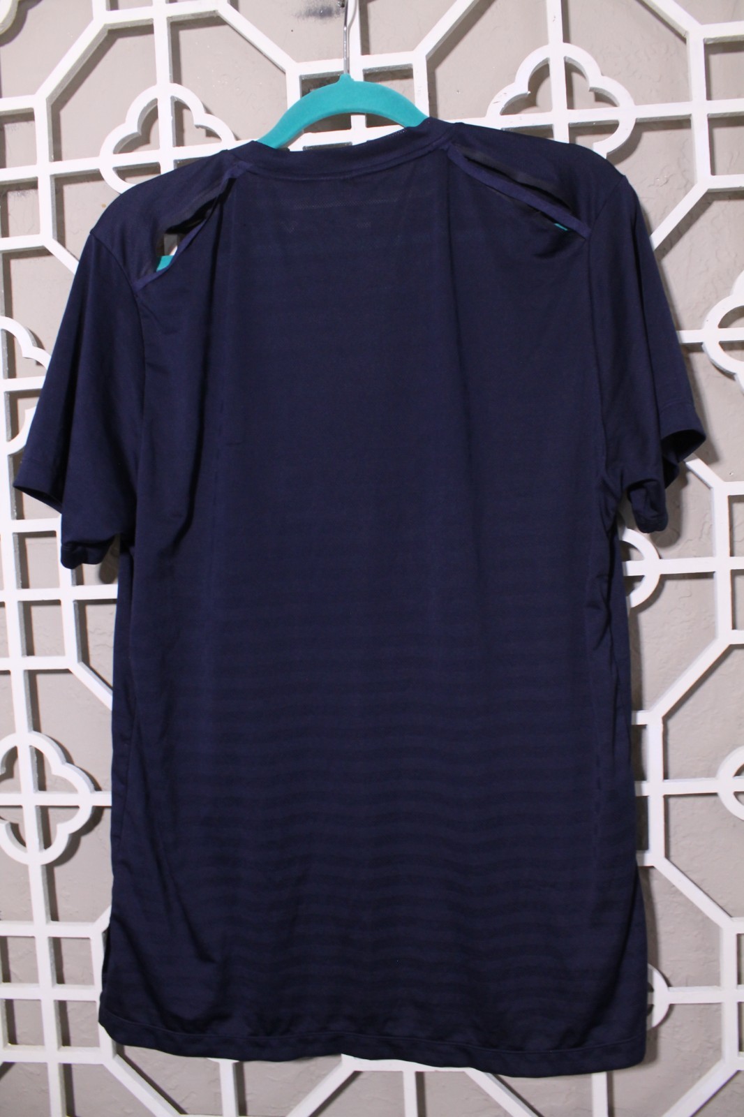 Rhone Shirt Mens M Blue Swift Short Sleeve Performance Lightweight FLAW Men