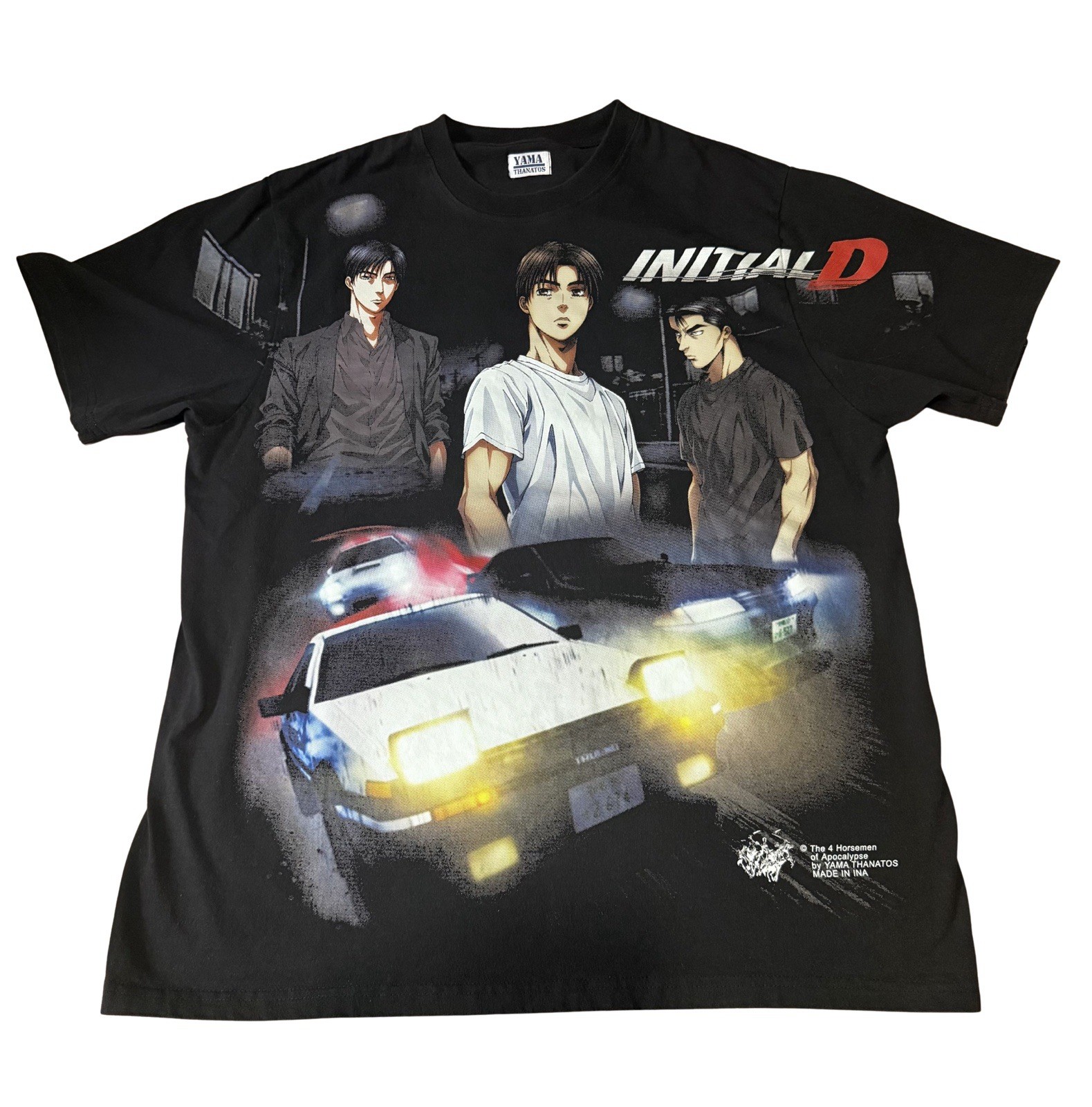 Vintage Style – Initial D – AOP Modern Reprint – Men’s Size XL