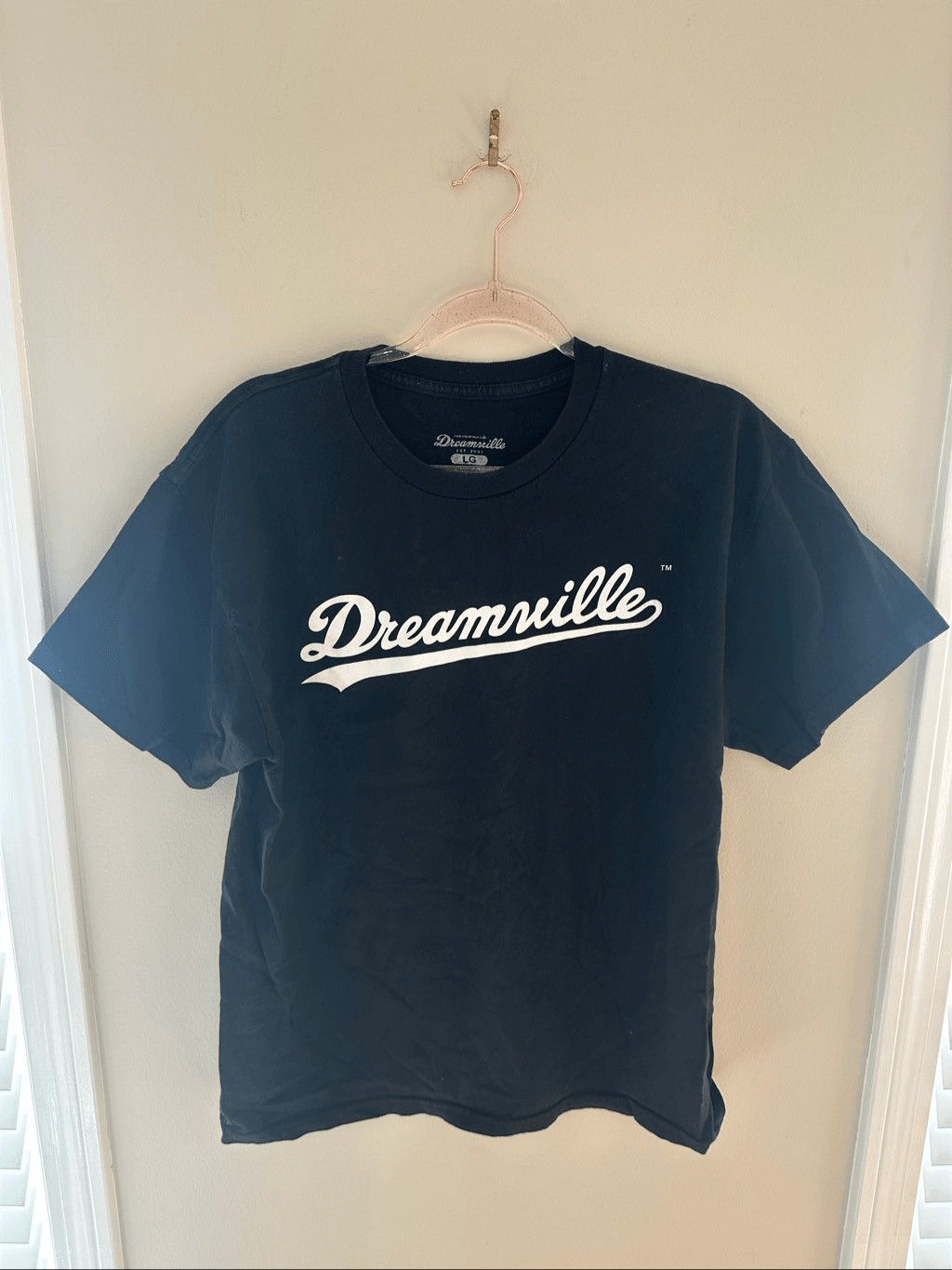 J. Cole Dreamville Black T-Shirt Size Large