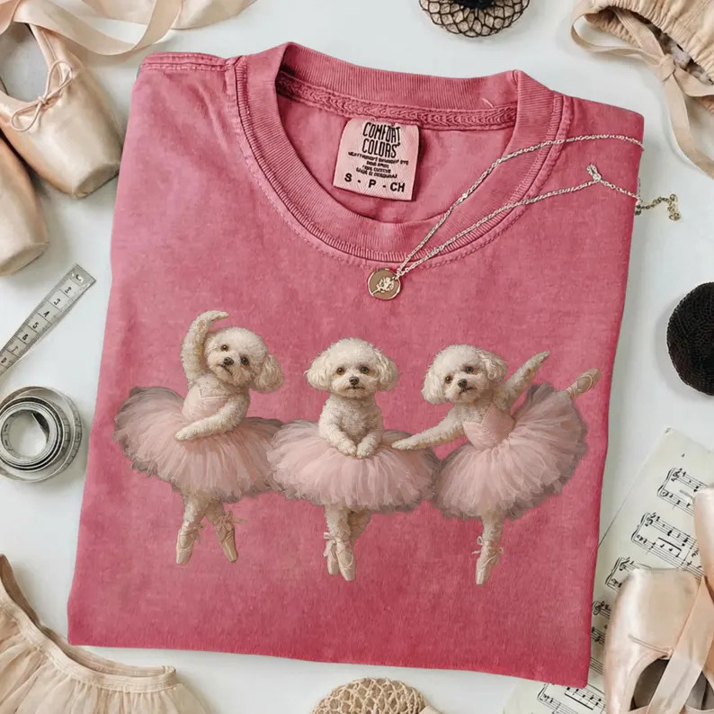 Ballet Dancer Comfort Tee Dance Lover Gift Soft Cotton