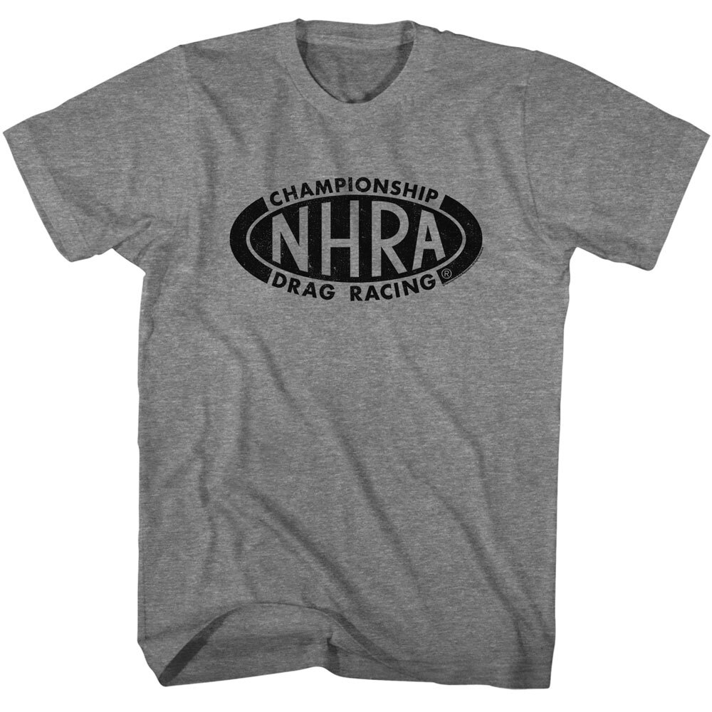 National Hotrod Association NHRA Championship Drag Racing Logo Men’s T Shirt