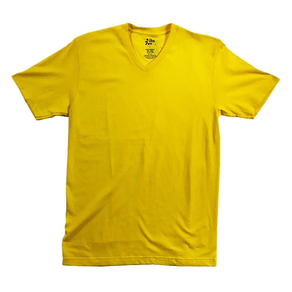 IBS HEAVYWEIGHT T SHIRT MENS SHORT SLEEVE V NECK S M L XL 2XL 3XL