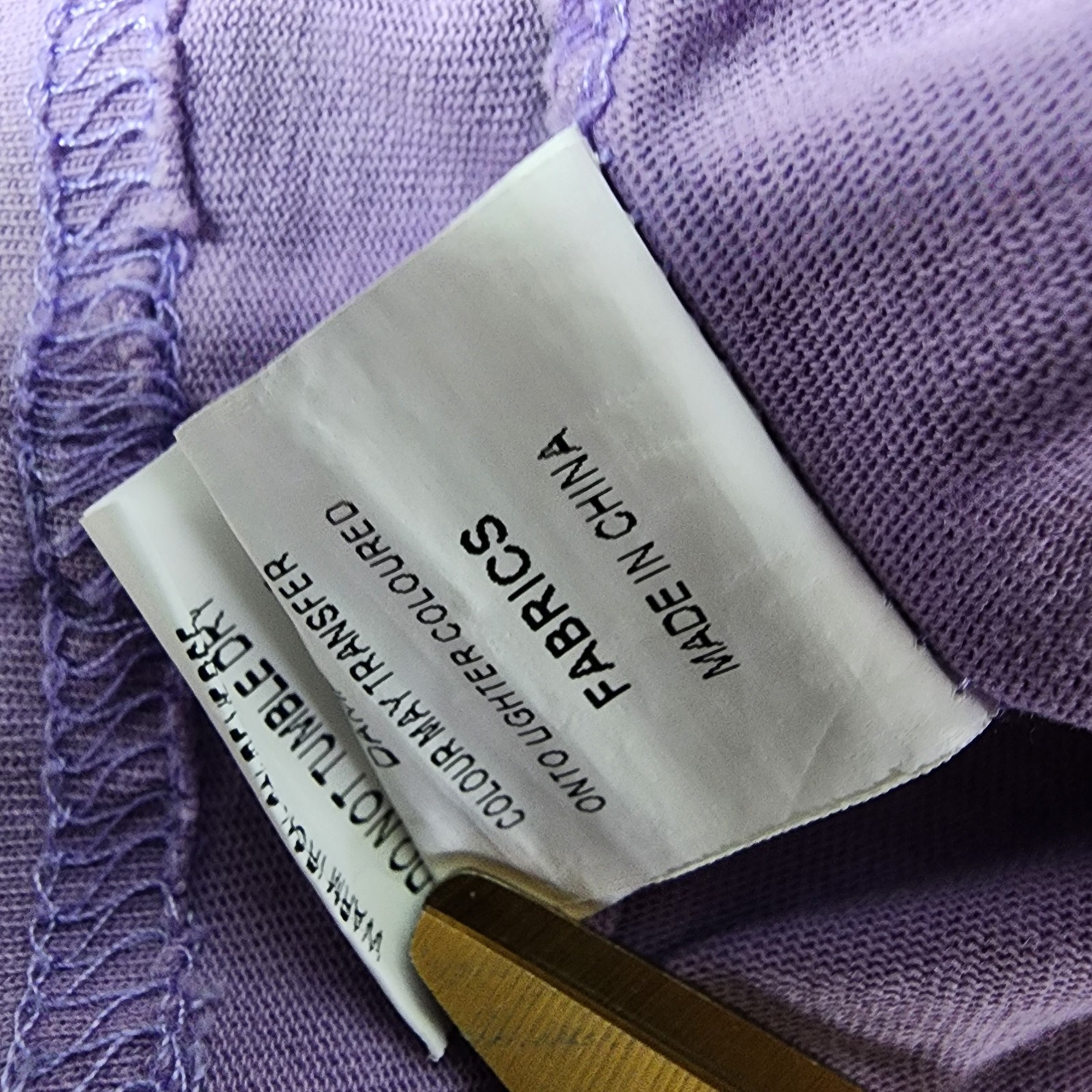 WXM Clothing Lavender T Shirt Mens Large 100% Cotton Minimalist Streetwear