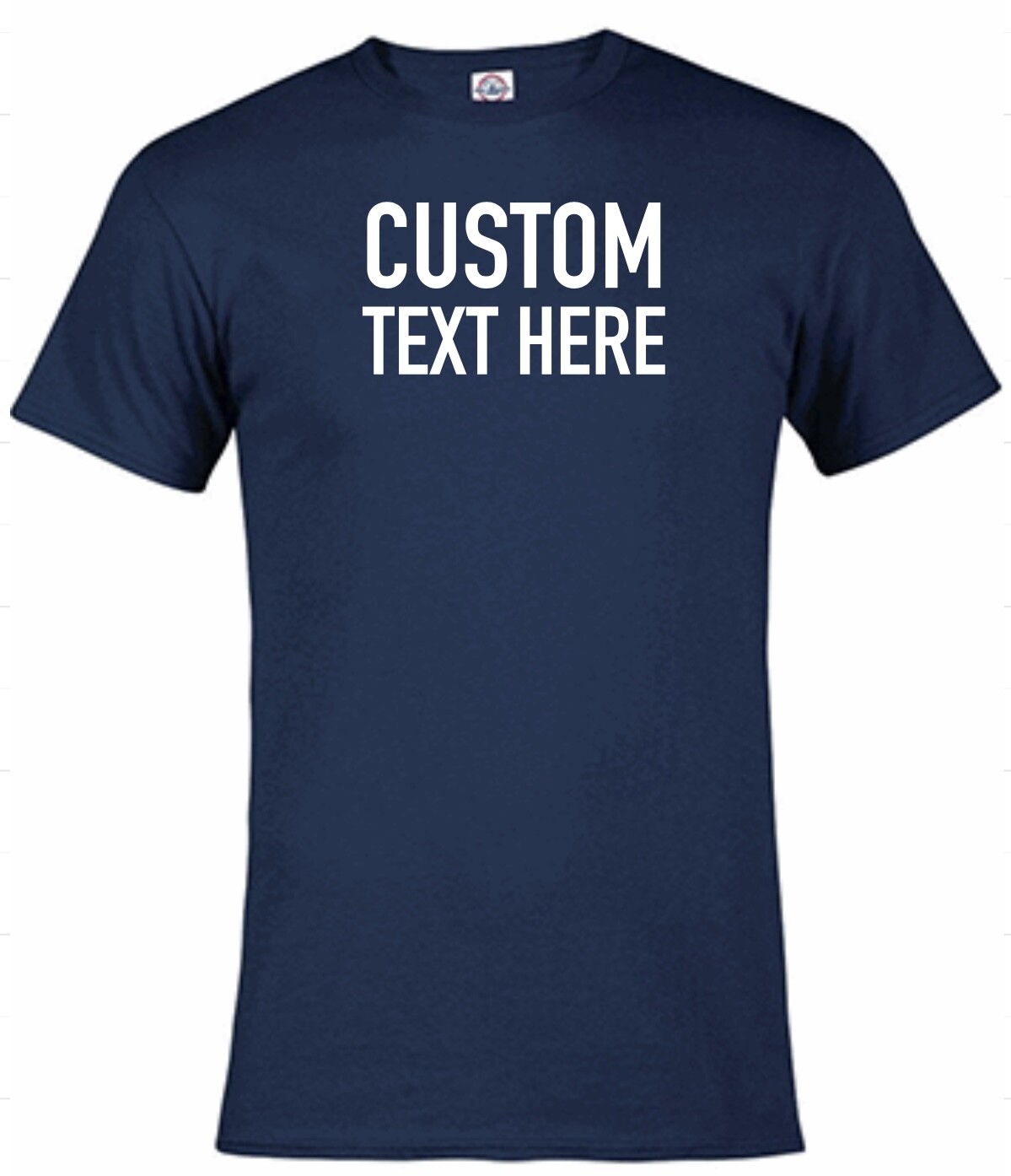 Custom Company Logo Text Personalized Shirt Mens Size Small Medium Large XL