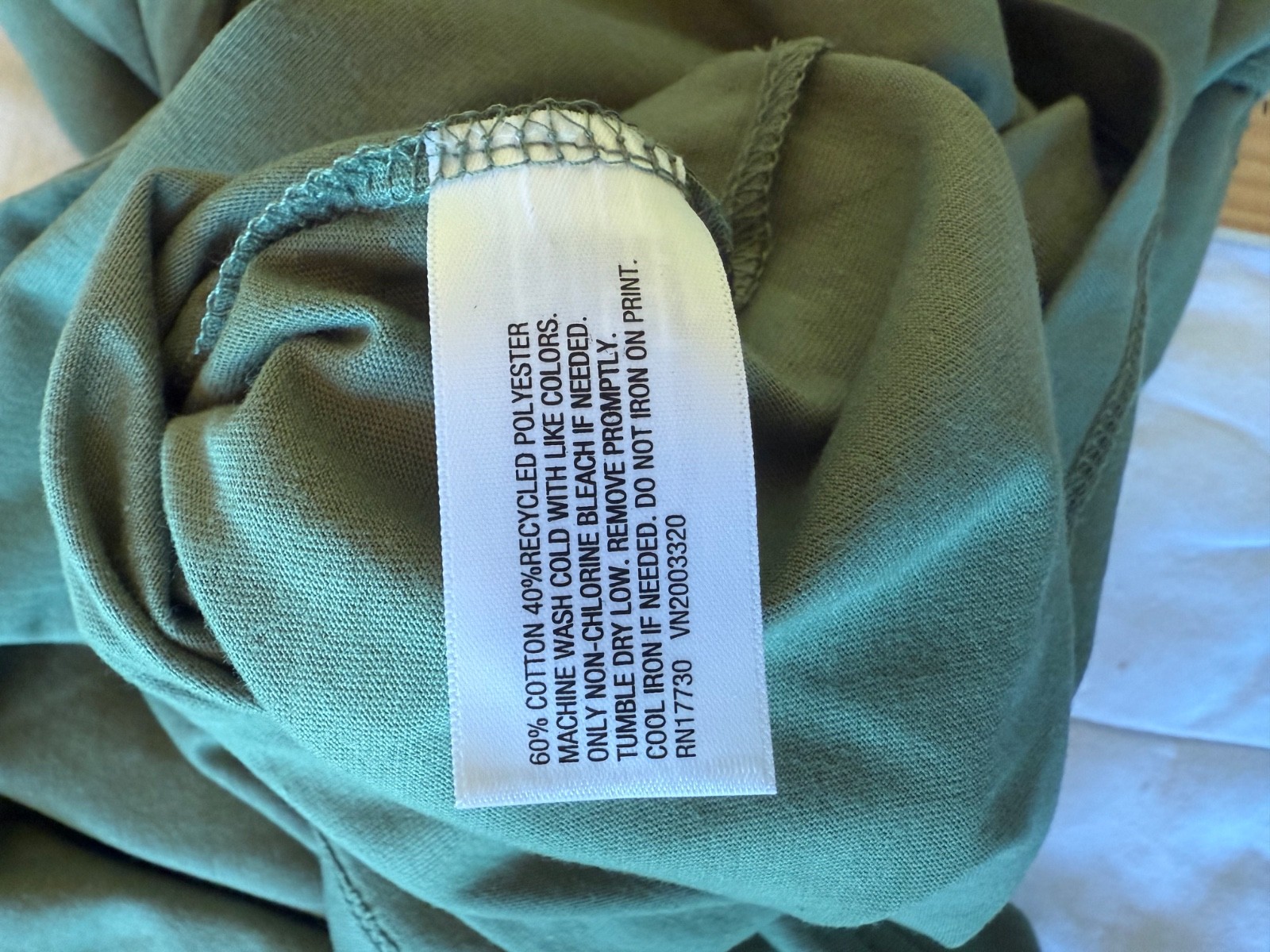 Goodfellow & Co Jeep Green T Shirt Joshua Tree Cotton Blend Size Large FREE SHIP