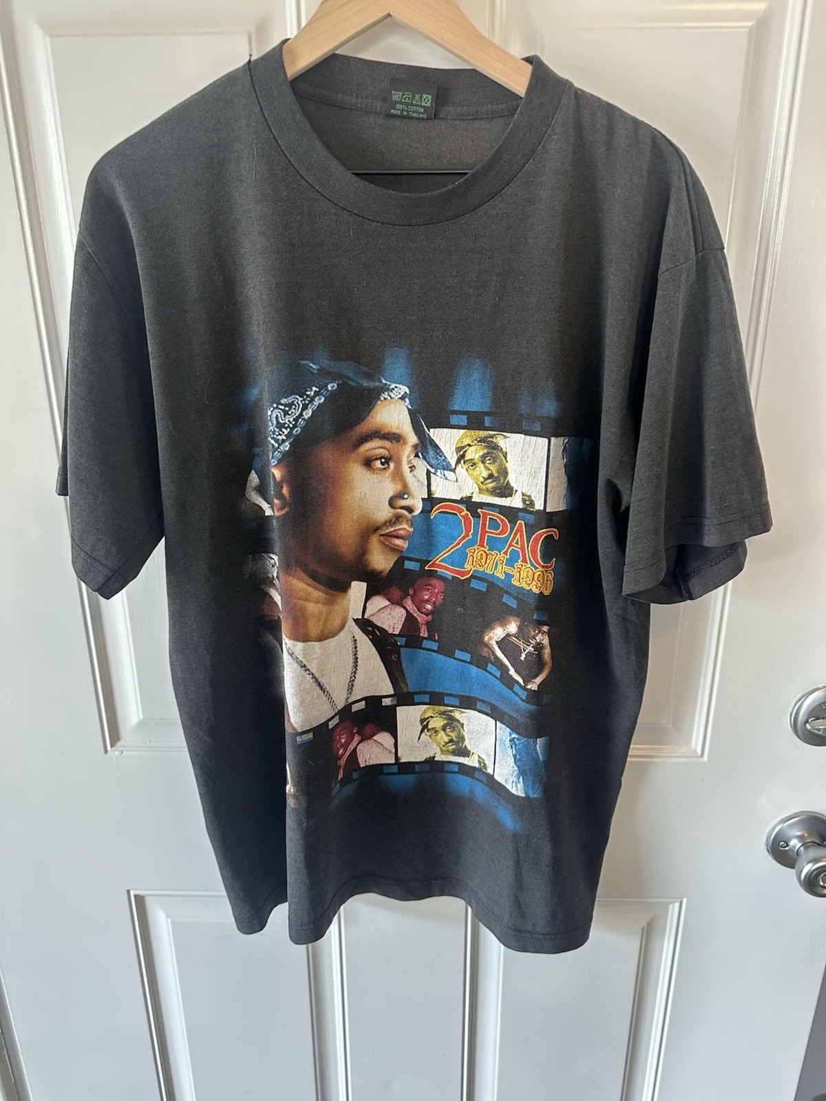 vintage tupac rap t shirt