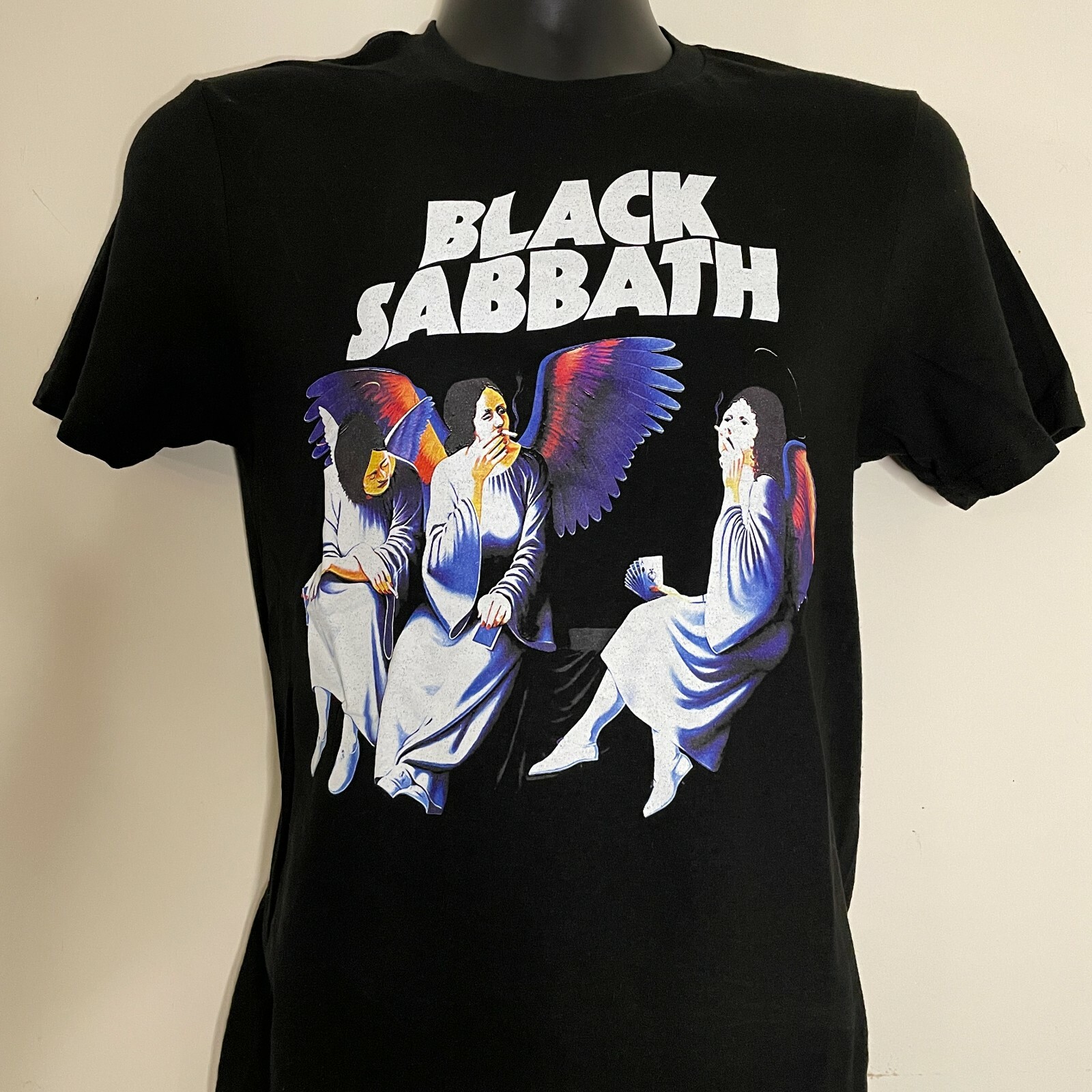 Black Sabbath Ozzy Heaven and Hell Classic Metal T-shirt ozzfest S M L XL XXL
