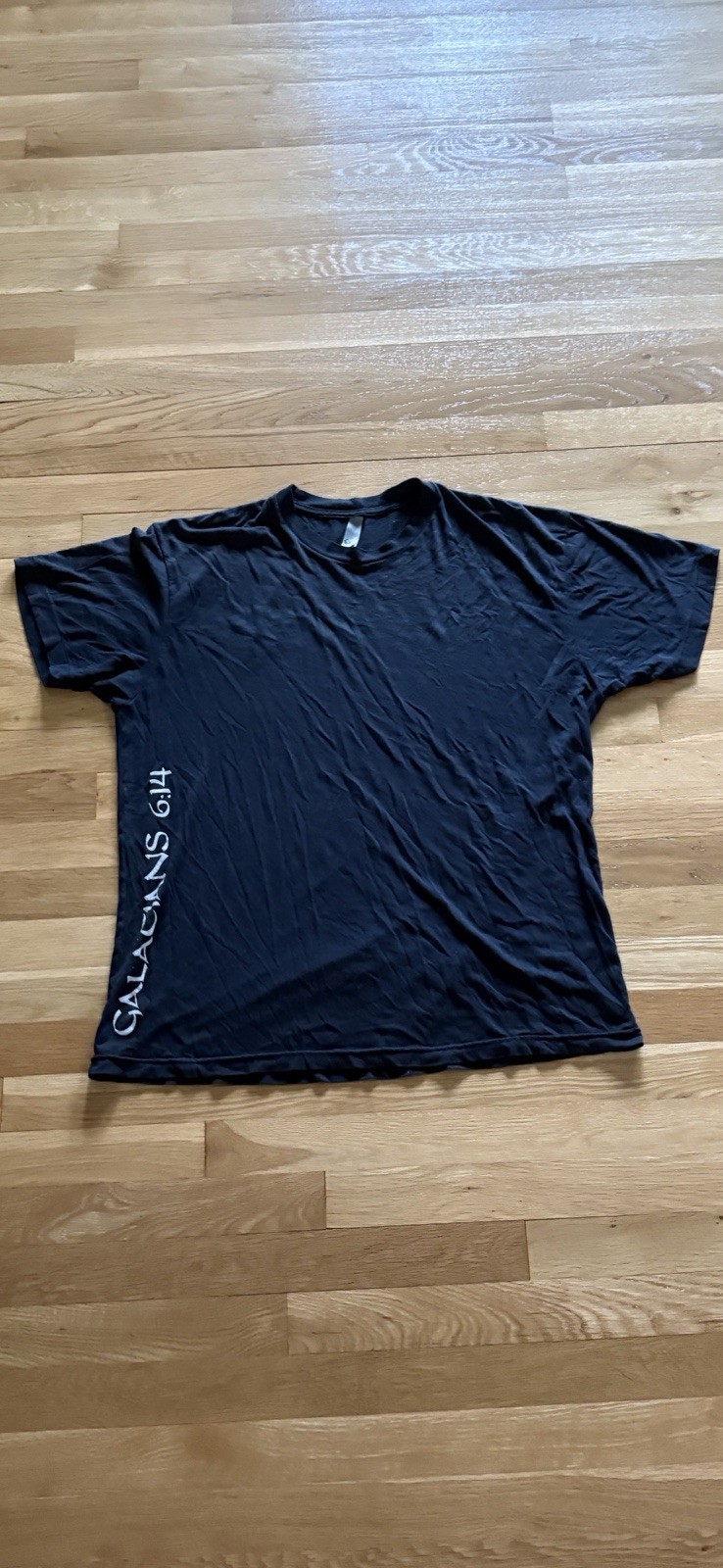 Rogue Fitness Black Galatians 6:14 Graphic Print Men’s Short Sleeve T-Shirt L