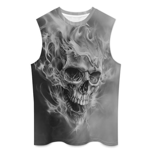 Mens Summer Graphic Casual 3D Tank Top