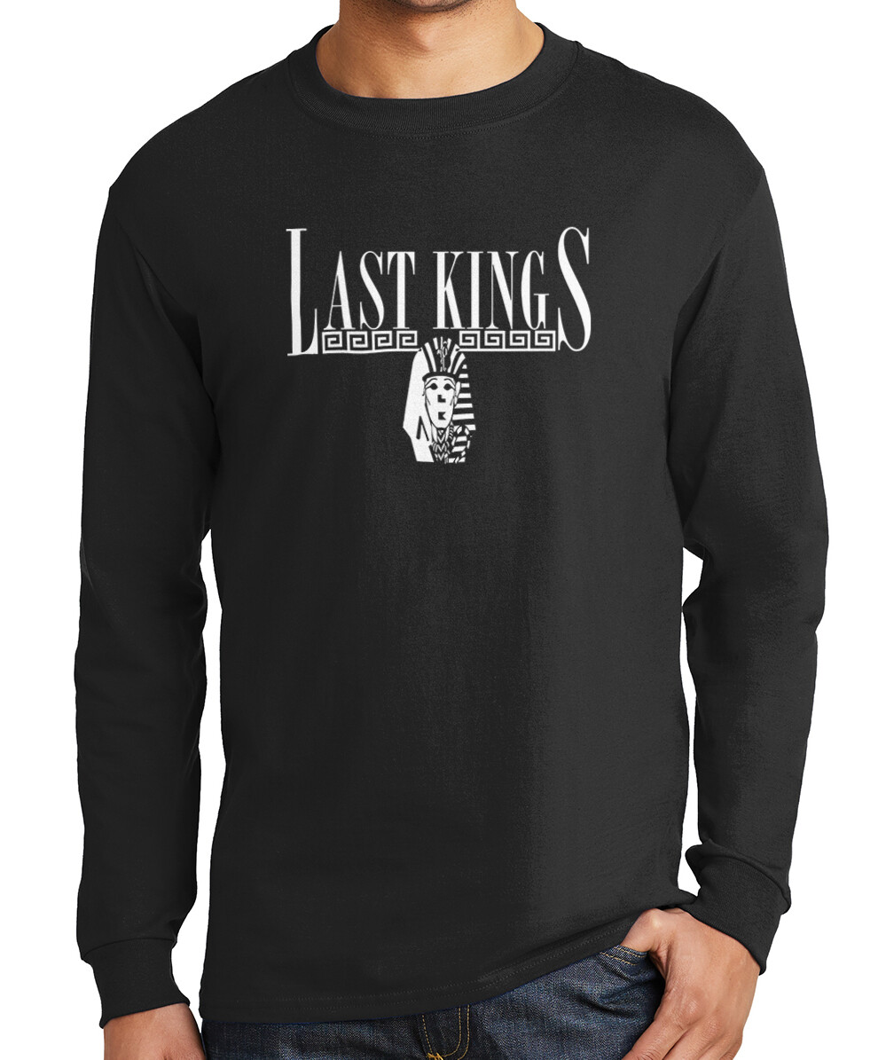 Last Kings Records Long Sleeve T-Shirt 90s Hip Hop Rap Label on S-3XL Cotton Tee