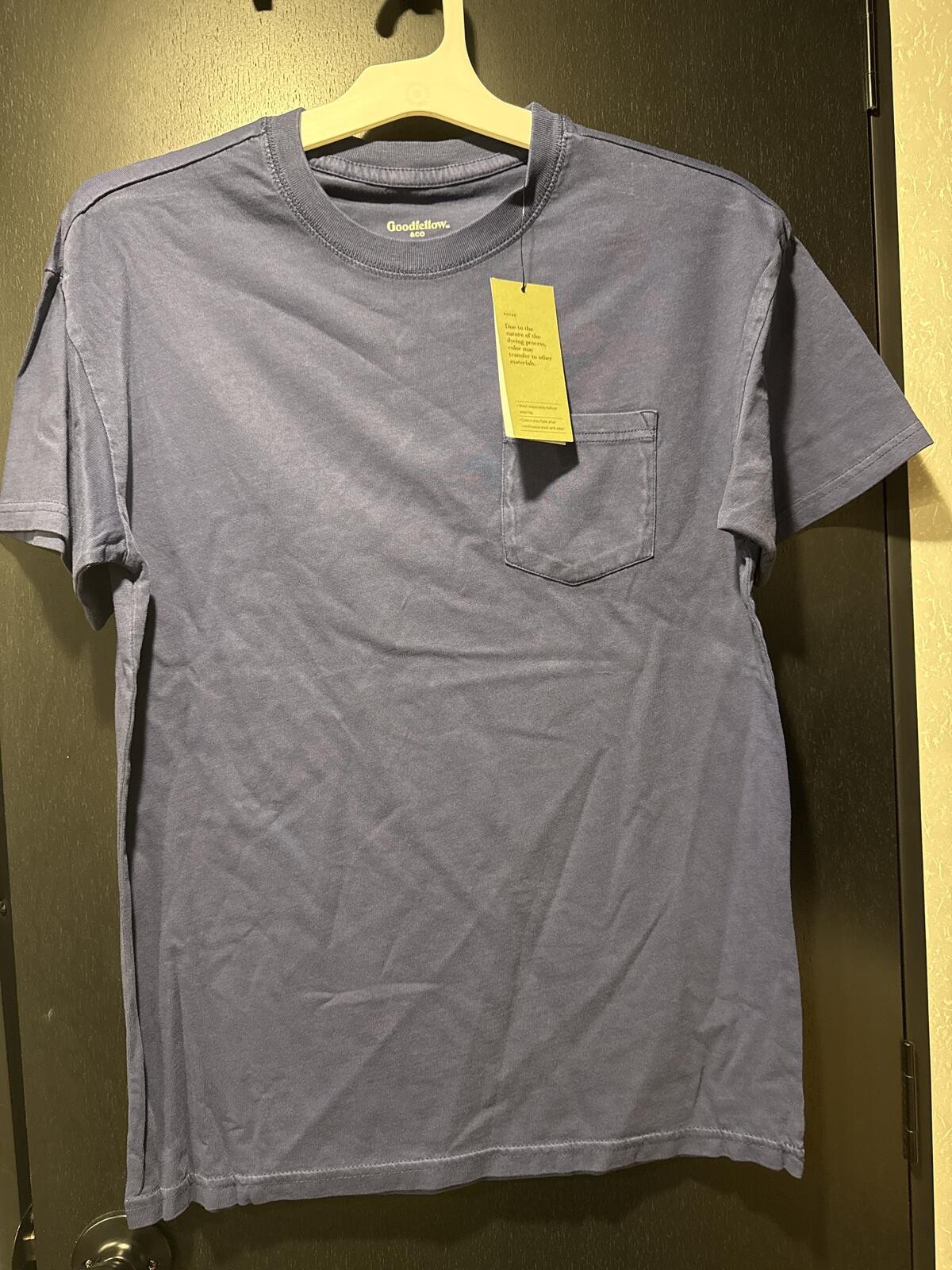 Goodfellow & Co Men’s Navy Pocket Crewneck T-Shirt Size S