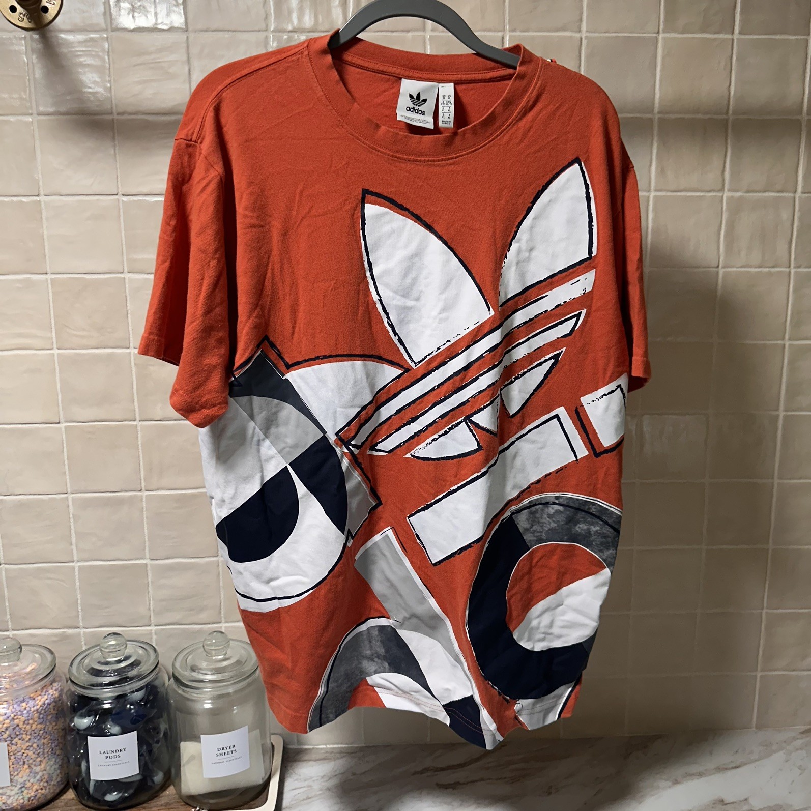 MEN’S ADIDAS ORIGINALS BOLD TREFOILTEE SHIRT ~SIZE XL