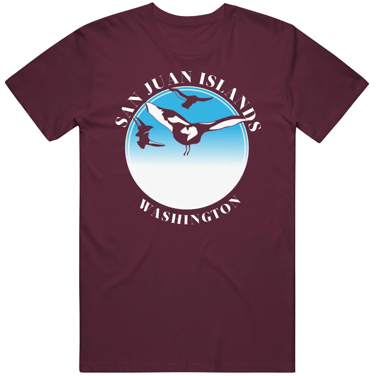 Vintage San Juan Islands Washington Graphic Tee Unisex Cotton Gift