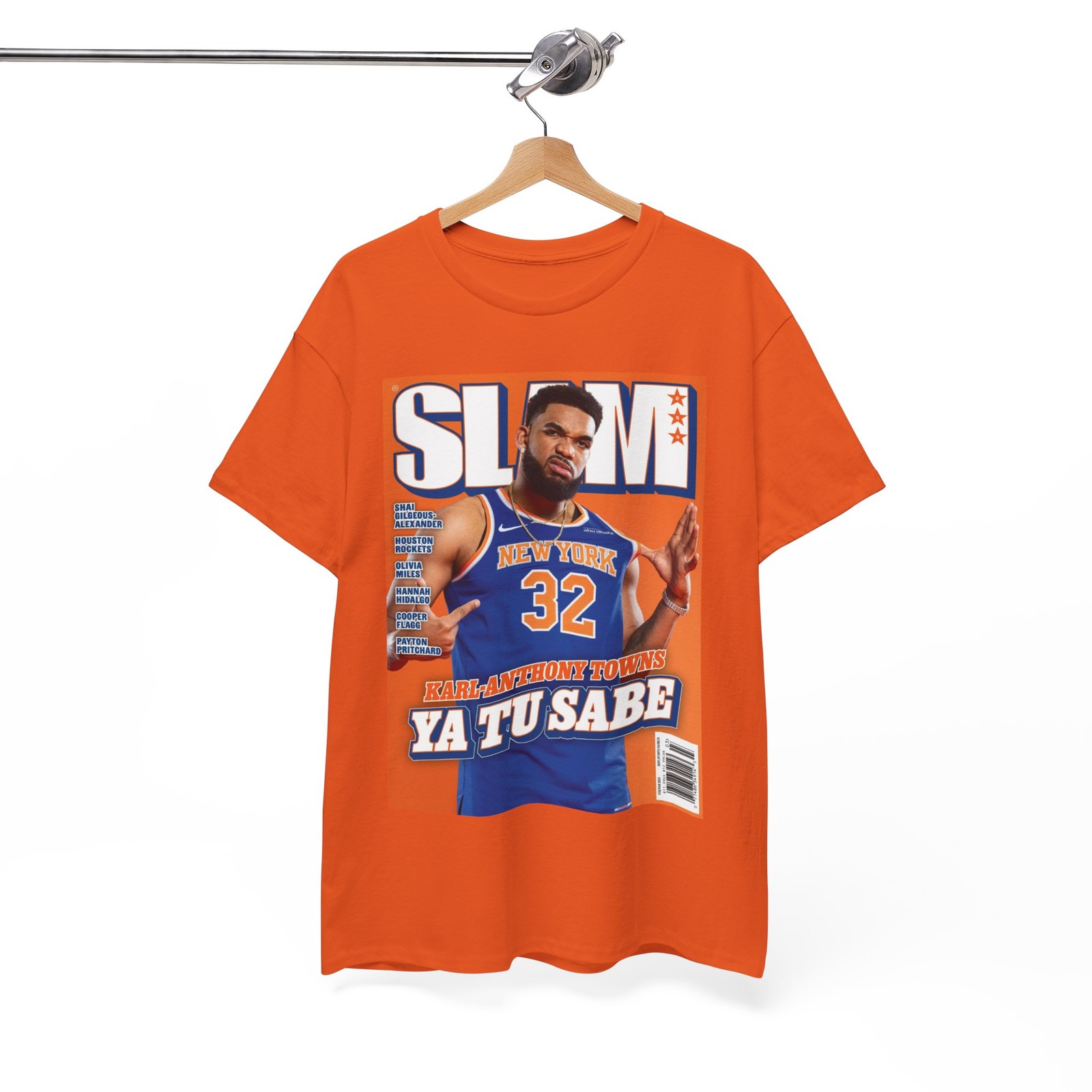 KARL ANTHONY TOWNS Knicks Slam Cover Unisex T Shirt