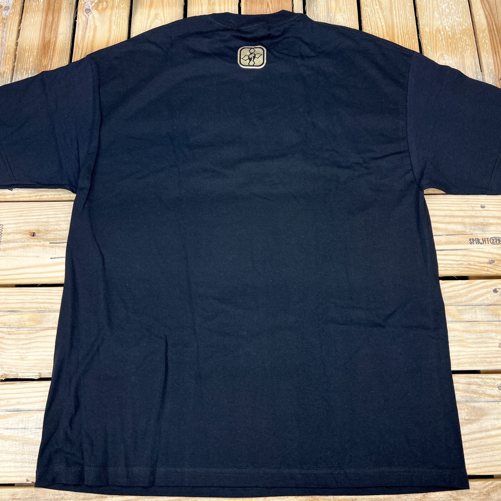 Vtg Y2K New Old Stock Local Motion Surfboards Black Graphic T-Shirt Men’s Size