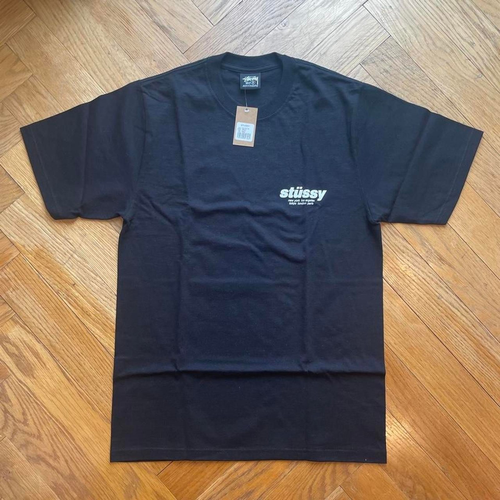 Stussy Rollers Dice Black T-shirt size Small Brand New with Tags