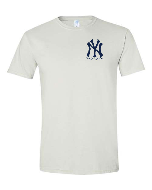 NY Yankees Left Chest Graphic Logo, TEES, New York Baseball Unisex. All Sizes!!