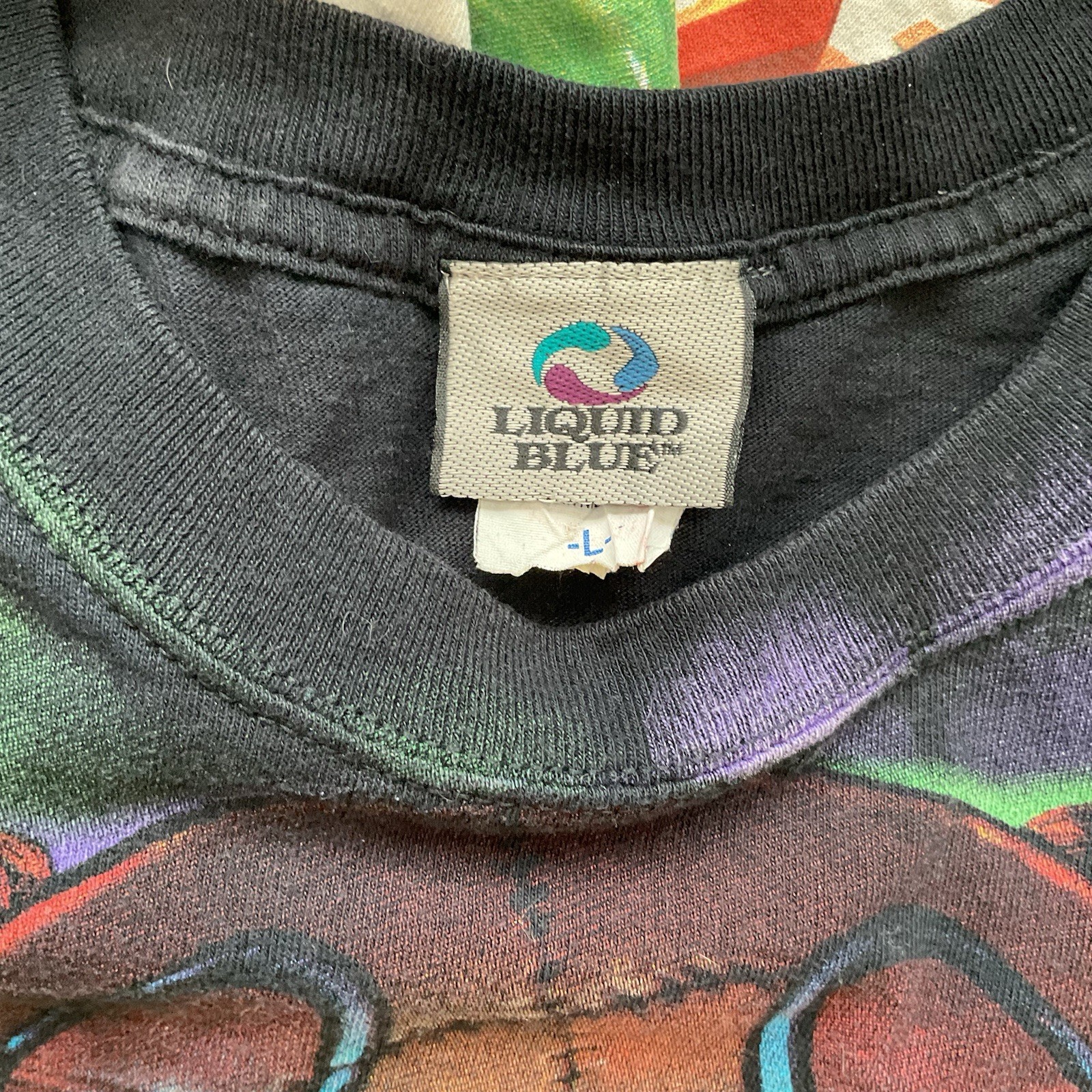 Clown T-shirt, Liquid Blue