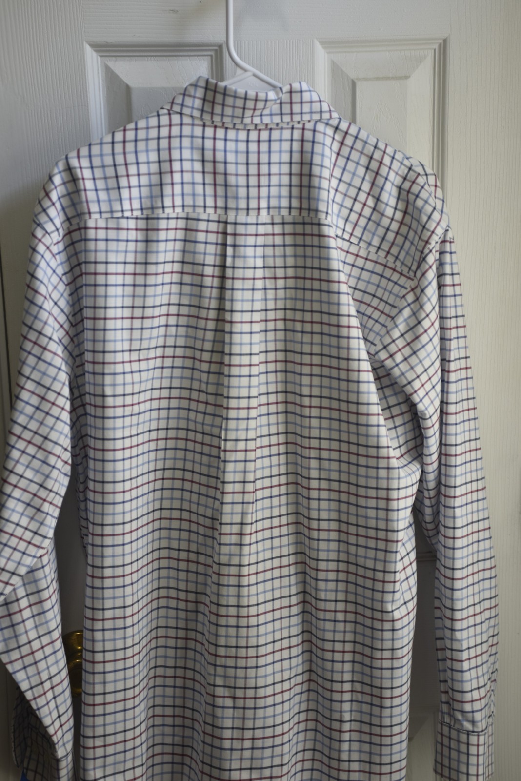Brooks Brothers Polo Shirt Plaid Supima Cotton Non Iron Sz M LSC139