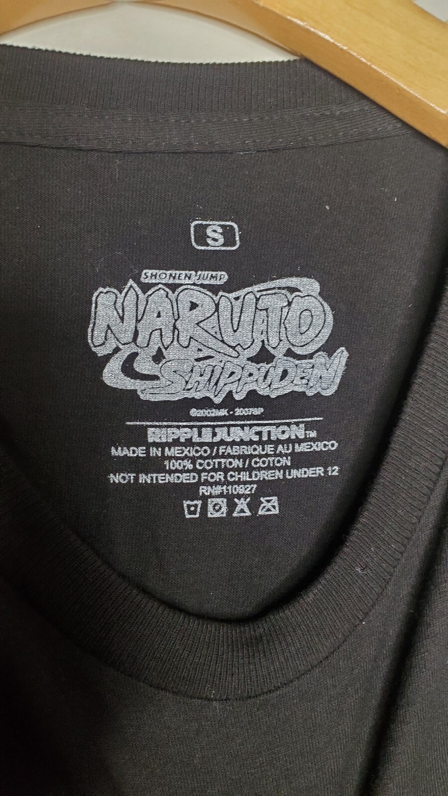NWOT Naruto Shippuden Akatsuki Adult Teen Unisex Graphic T-Shirt Small