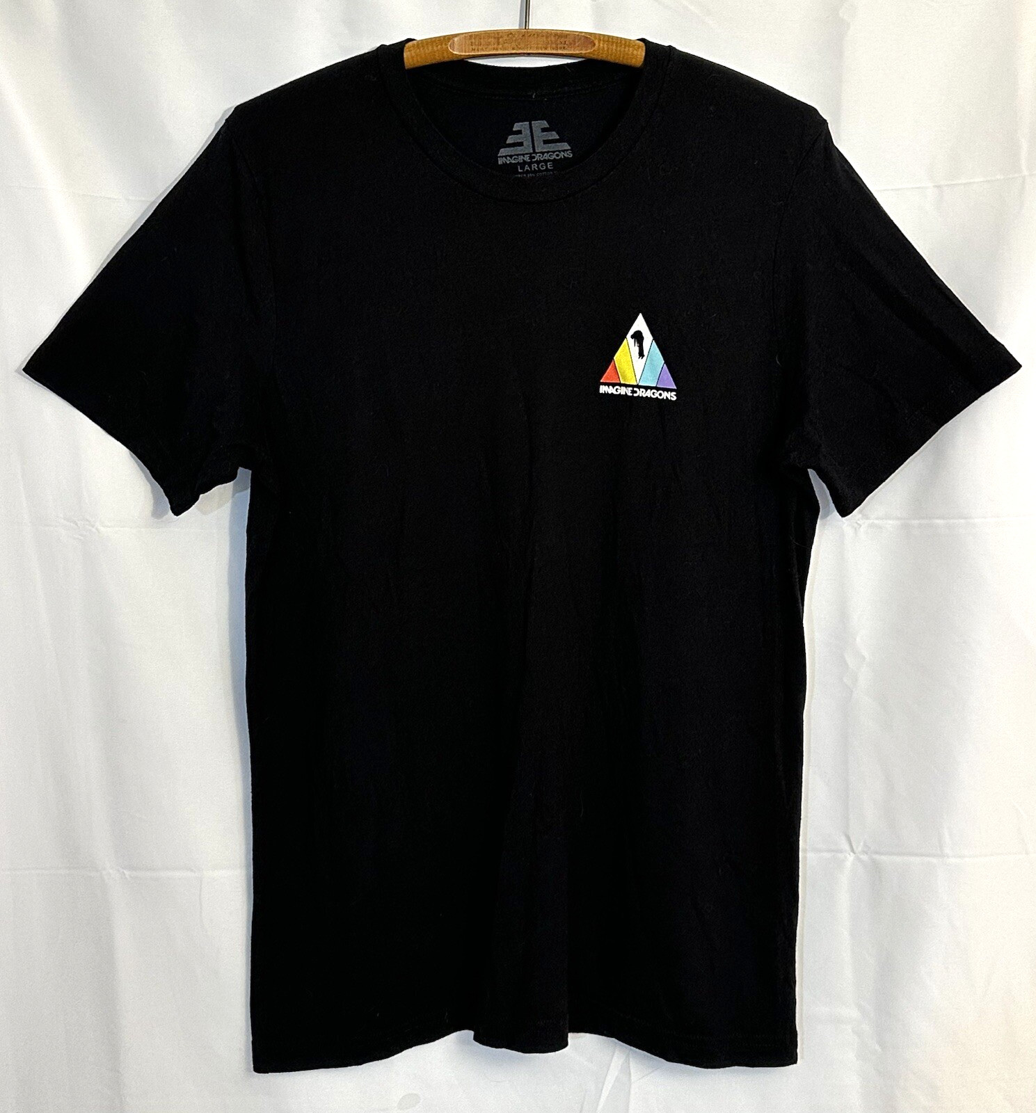 Imagine Dragons 2017 Evolve Tour Men’s Large Black S/S Concert T-Shirt Tee
