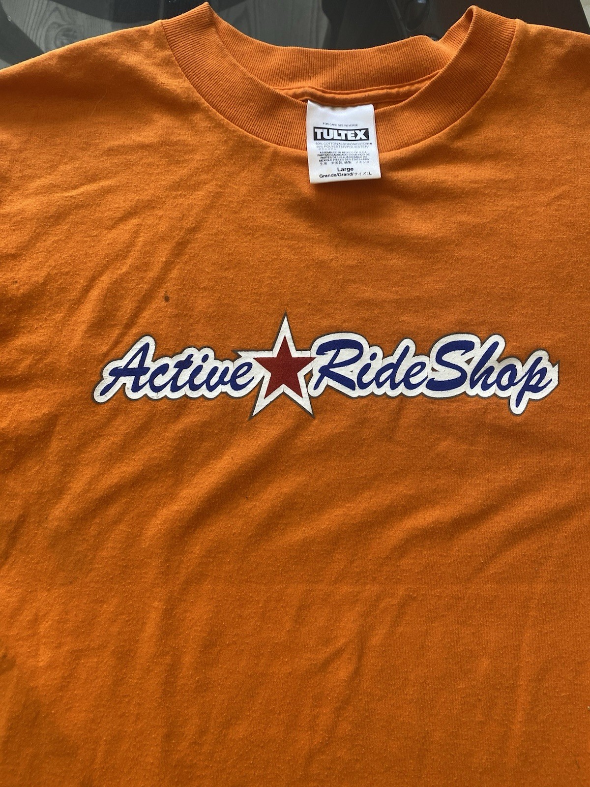 Vintage 90s Active Ride Shop Skateboard Single Stitch T Shirt Medium