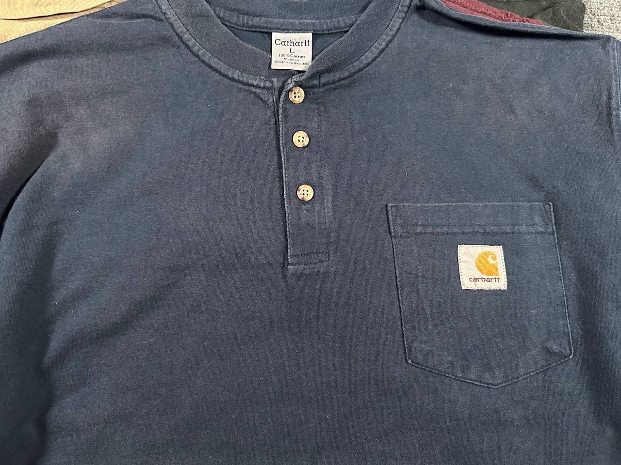 Carhartt Pocket Tee Bundle Lot of 12 Size L Large Workwear T Shirts USA Mix