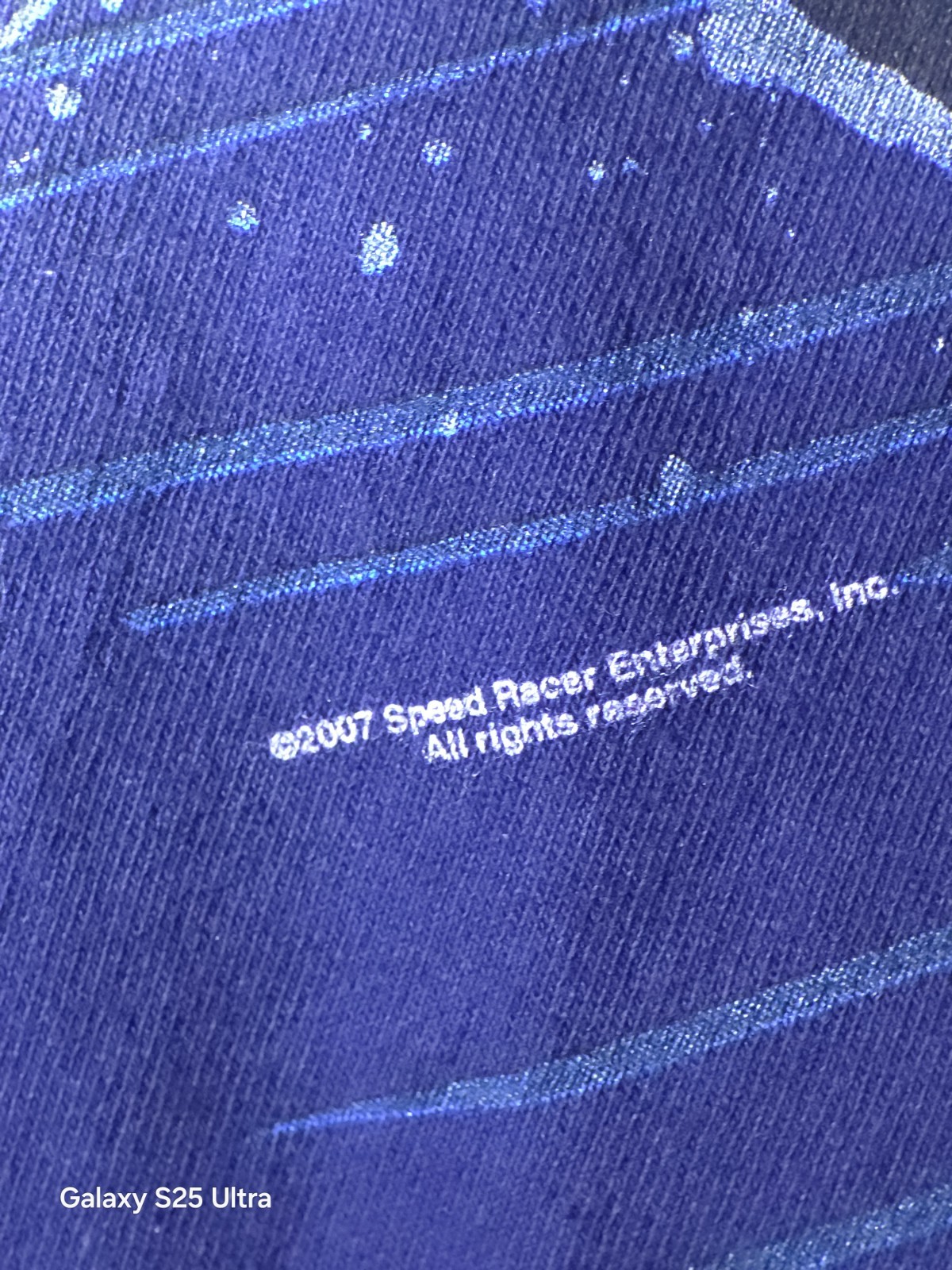 SPEED RACER 2007 RACER T-SHIRT Blue DELTA PRO WEIHHT size L, G, G