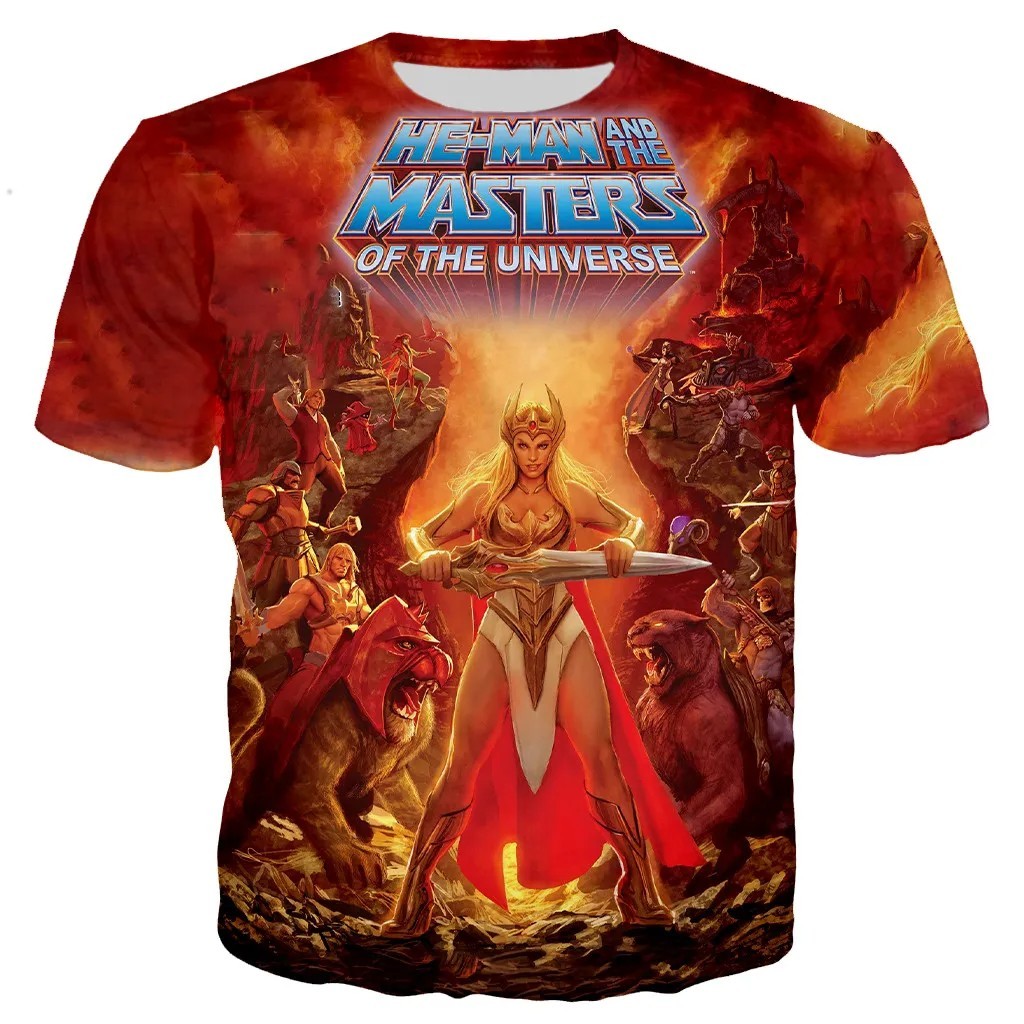 HOT NEW Masters of the Universe 3D SHIRT print all over KID ADULT SIZES ZXC3