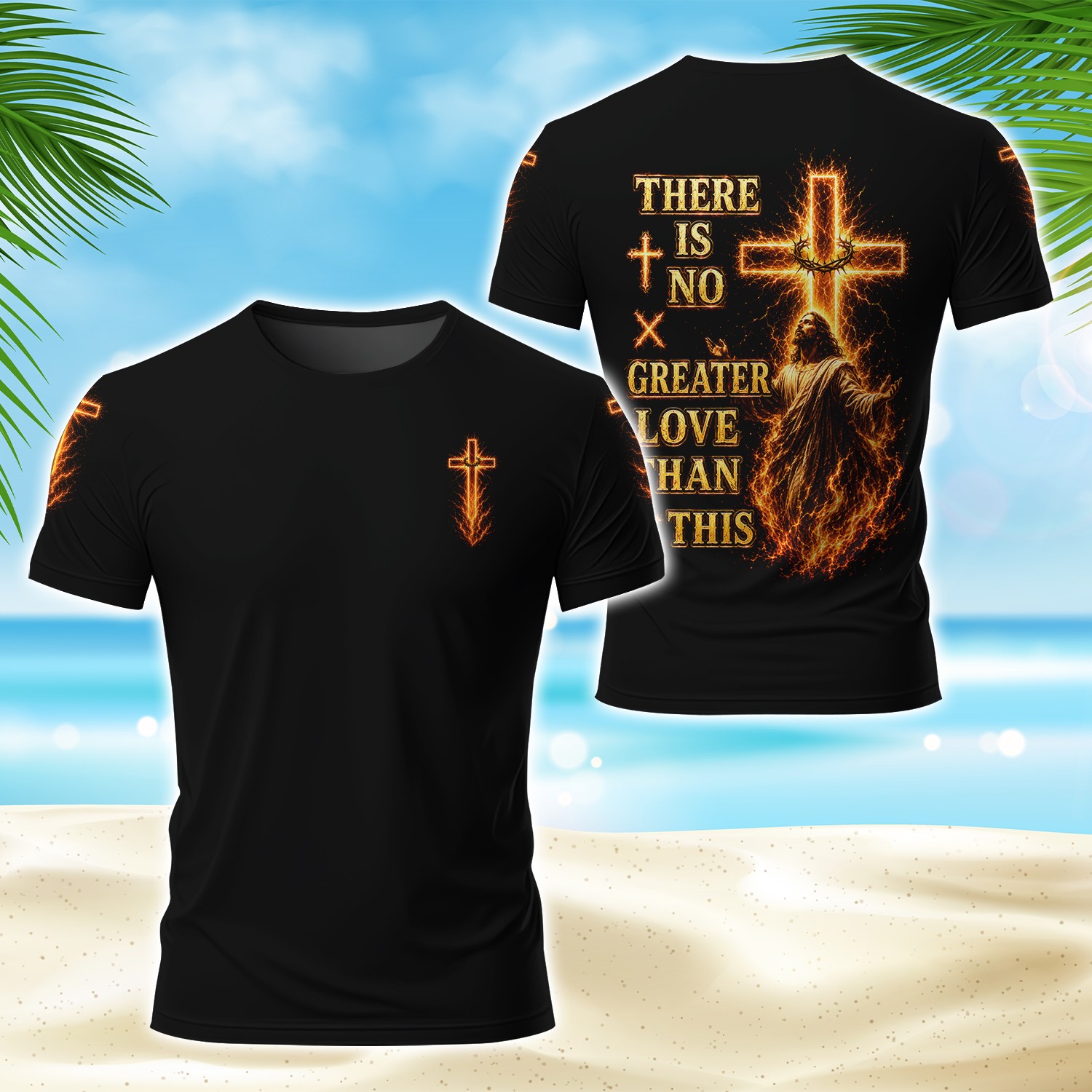 Custom name There Is No Greater Love Than This 3D Shirt Fullsize S-5XL
