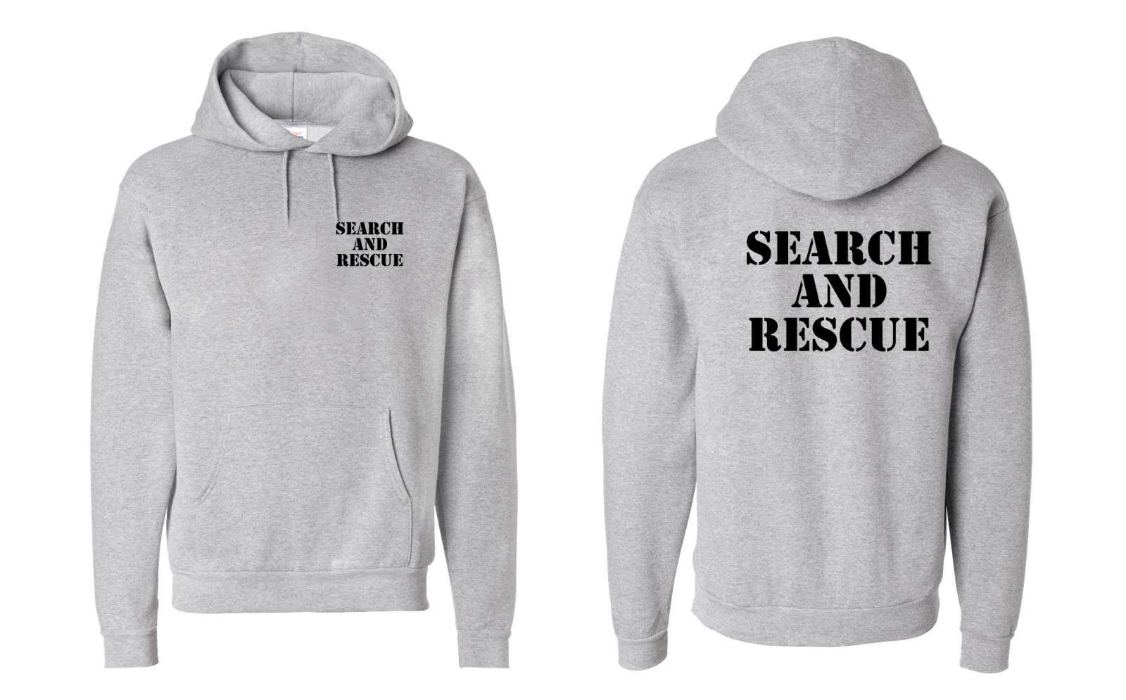 Search and Rescue Emergency Recovery Team Hooded Shirts S-5XL sizes