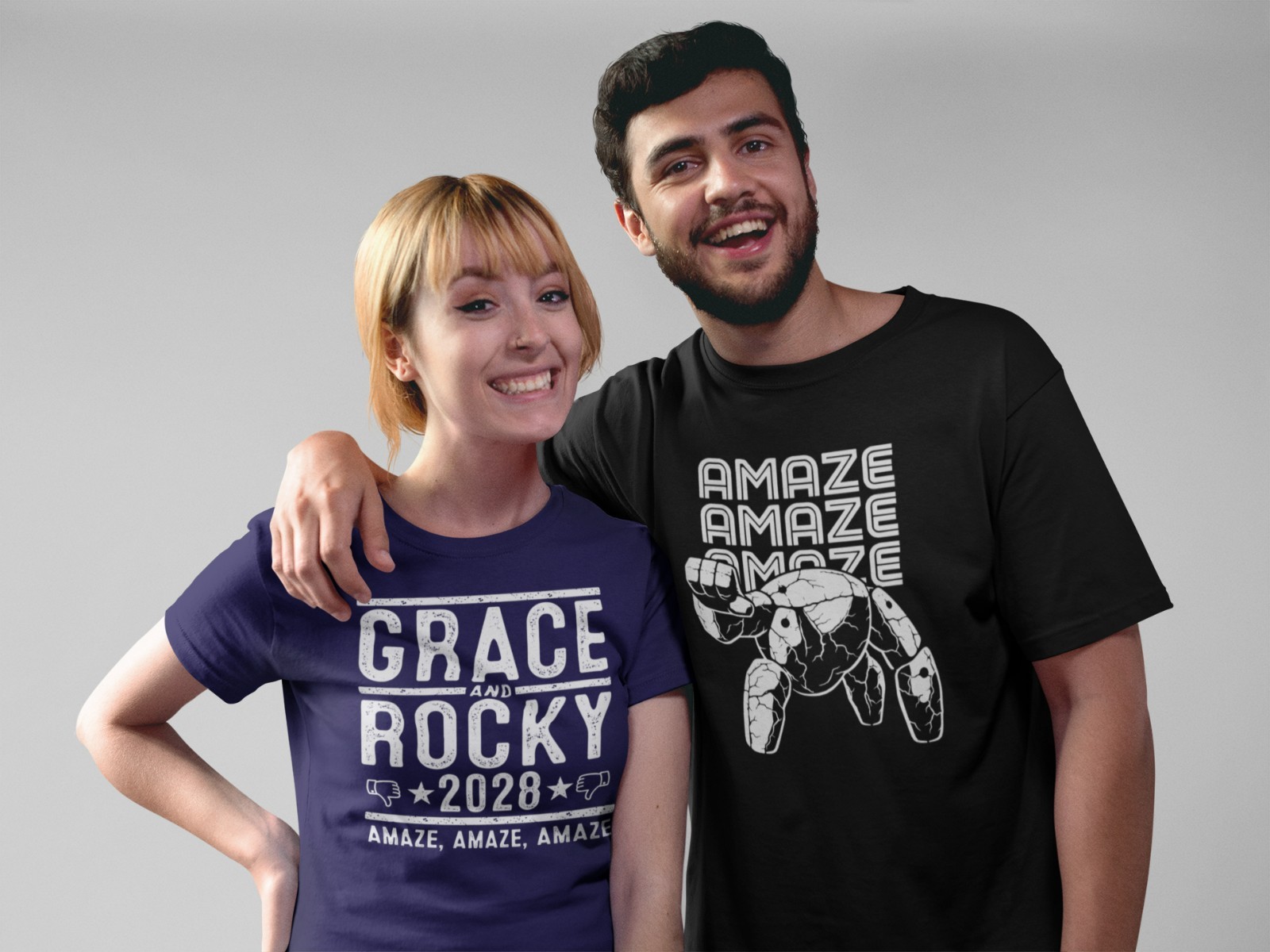 AMAZE – Grace Rocky Space Sci Fi Hail Mary Parody Funny T-Shirt Unisex Xs-6x