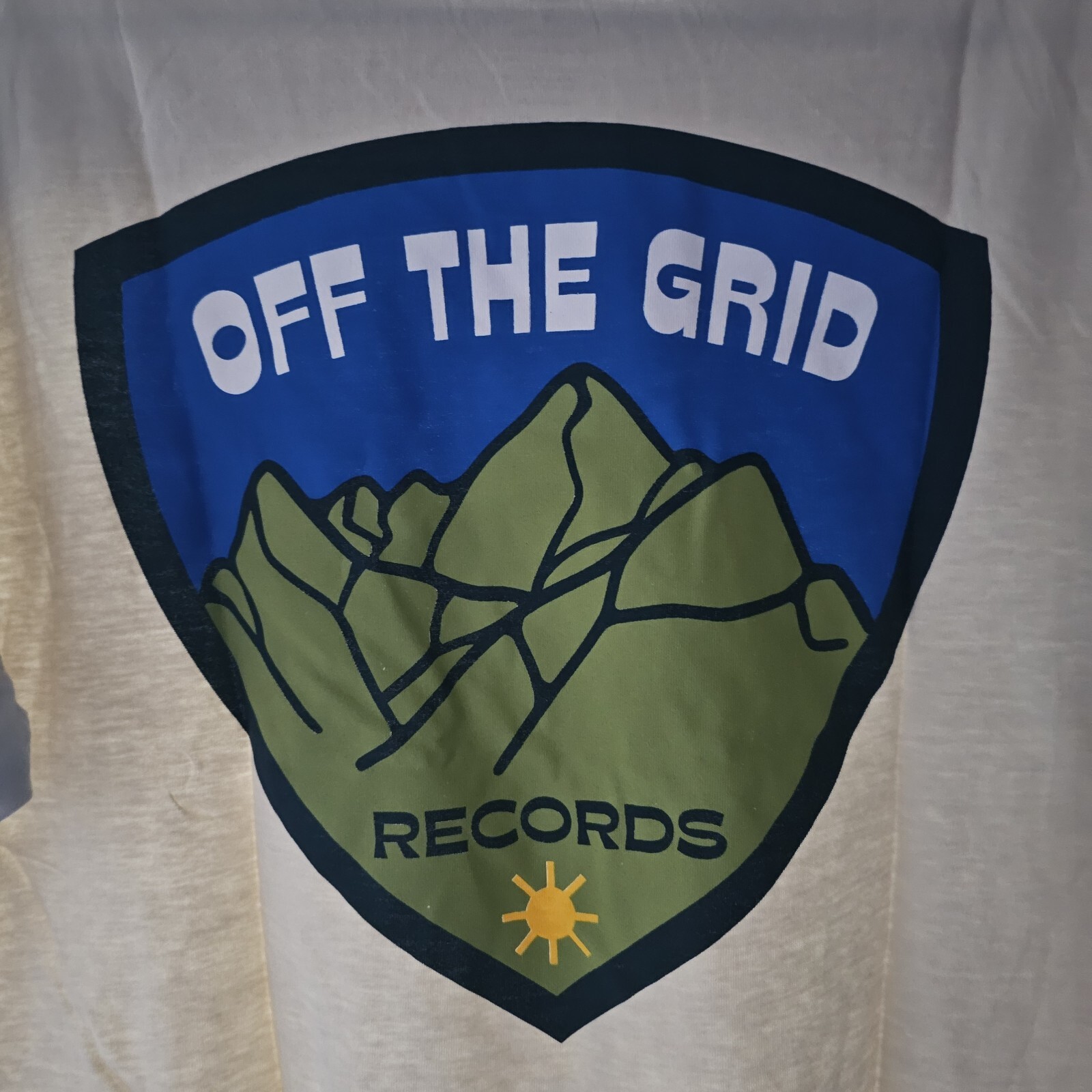 John Summit Off The Grid Records T Shirt Men’s XXL EDM House DJ Rave Bone Color