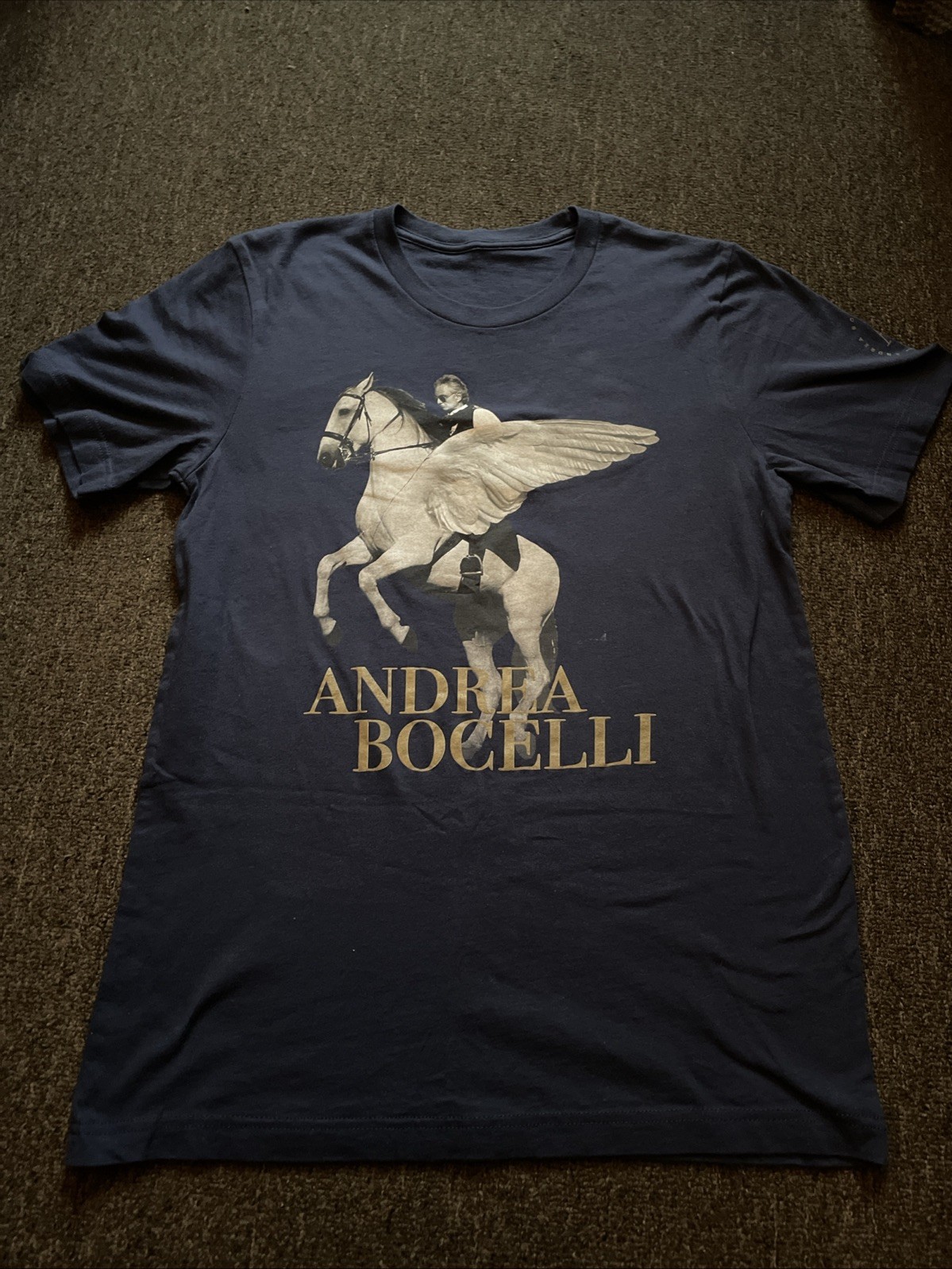 Andrea Bocelli Pegasus 30th Anniversary T-Shirt Size Small