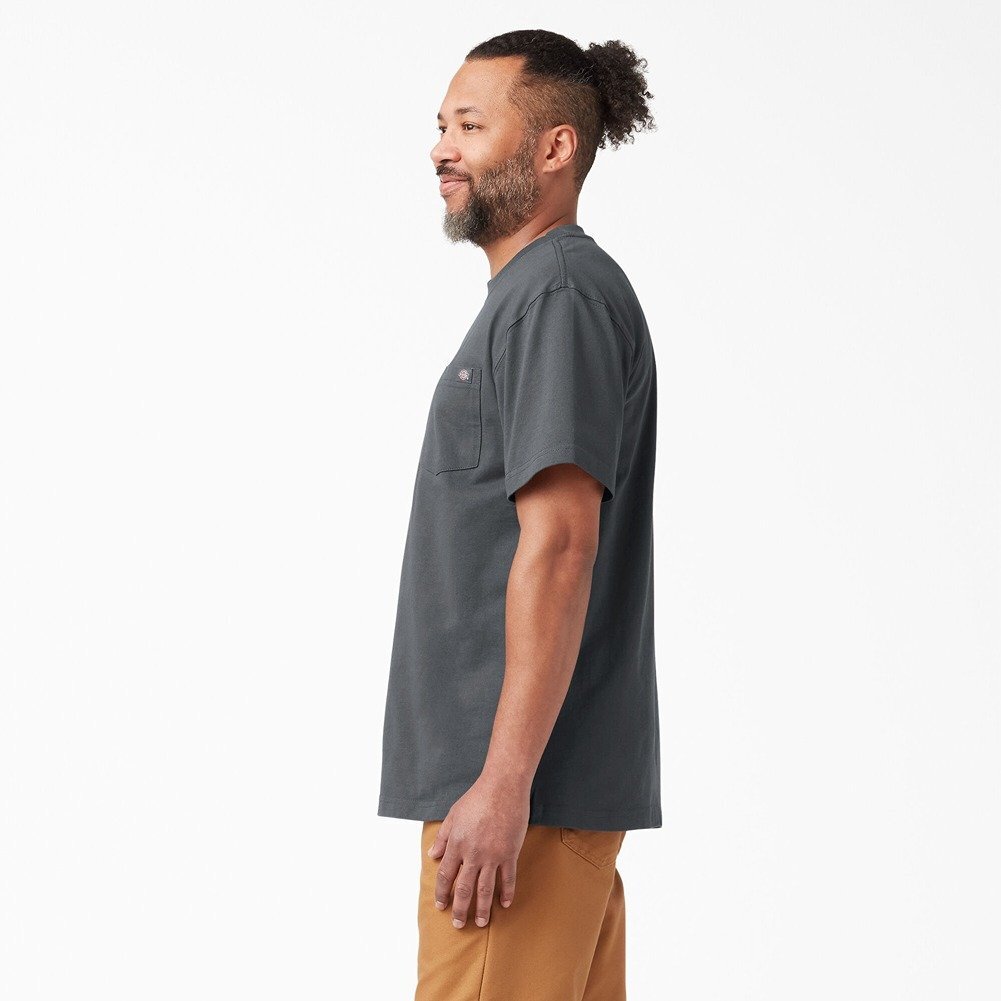 Dickies Men’s T-Shirt Short Sleeve Heavyweight Pocket Relaxed Fit T-Shirt