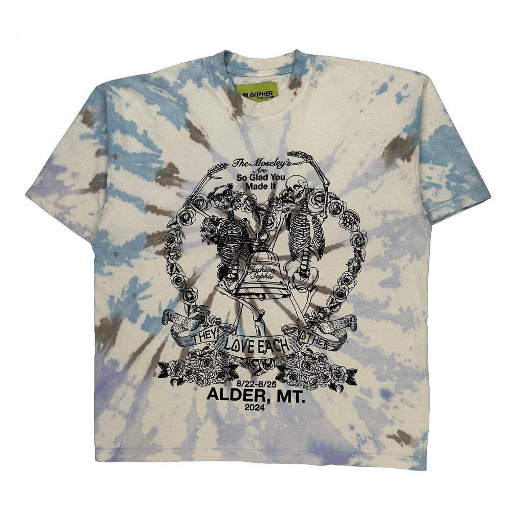 Wedding Event Unbranded Tie-Dye T-Shirt – 2XL Multicoloured Cotton