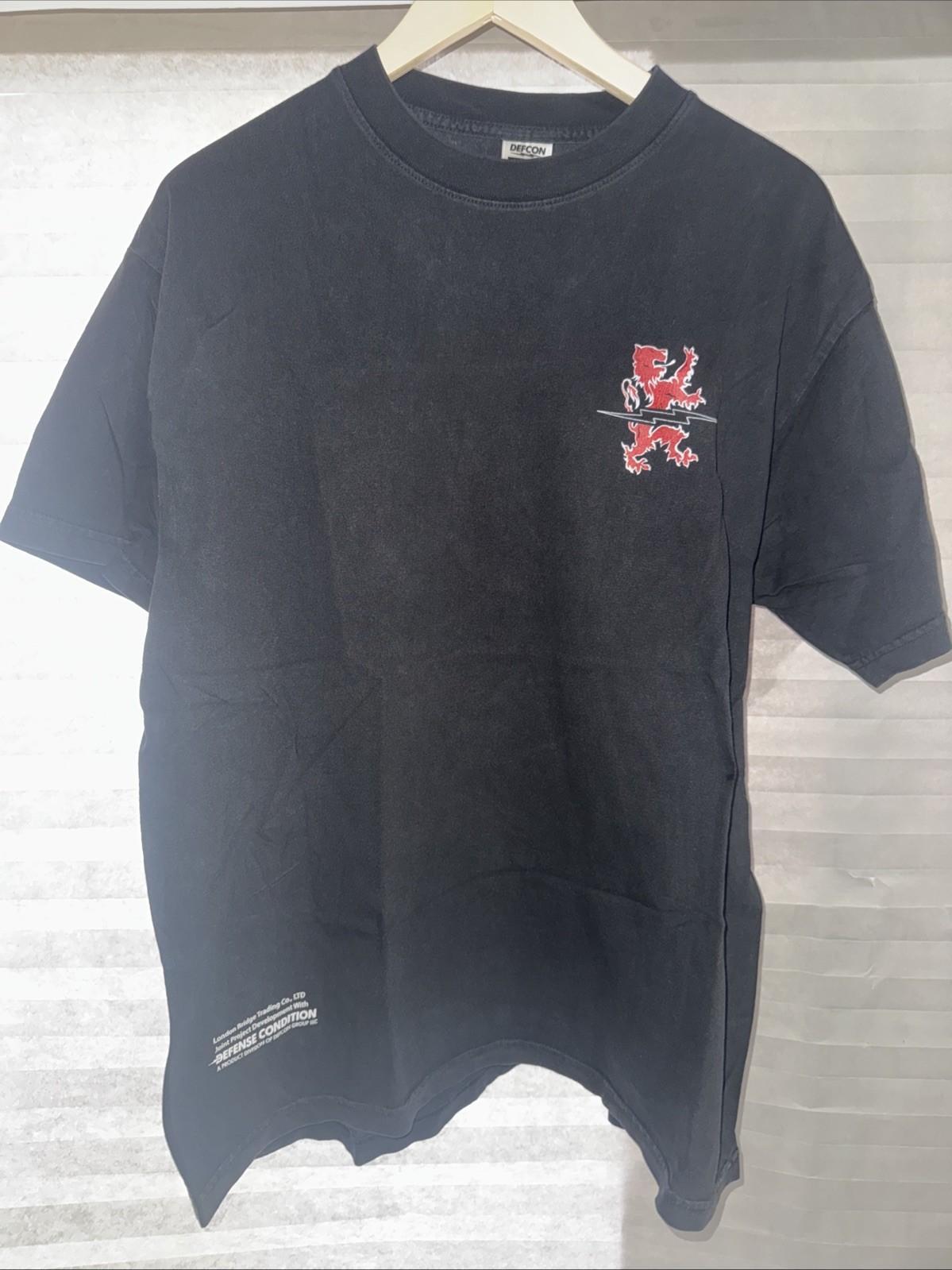 DEFCON Group Flight Path Tee Shirt – Black Men’s Size Large