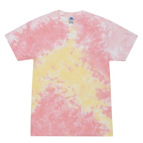 Many Colors Tie Dye T-Shirts Kids & Adult 100% Pre-Shrunk Cotton Colortone