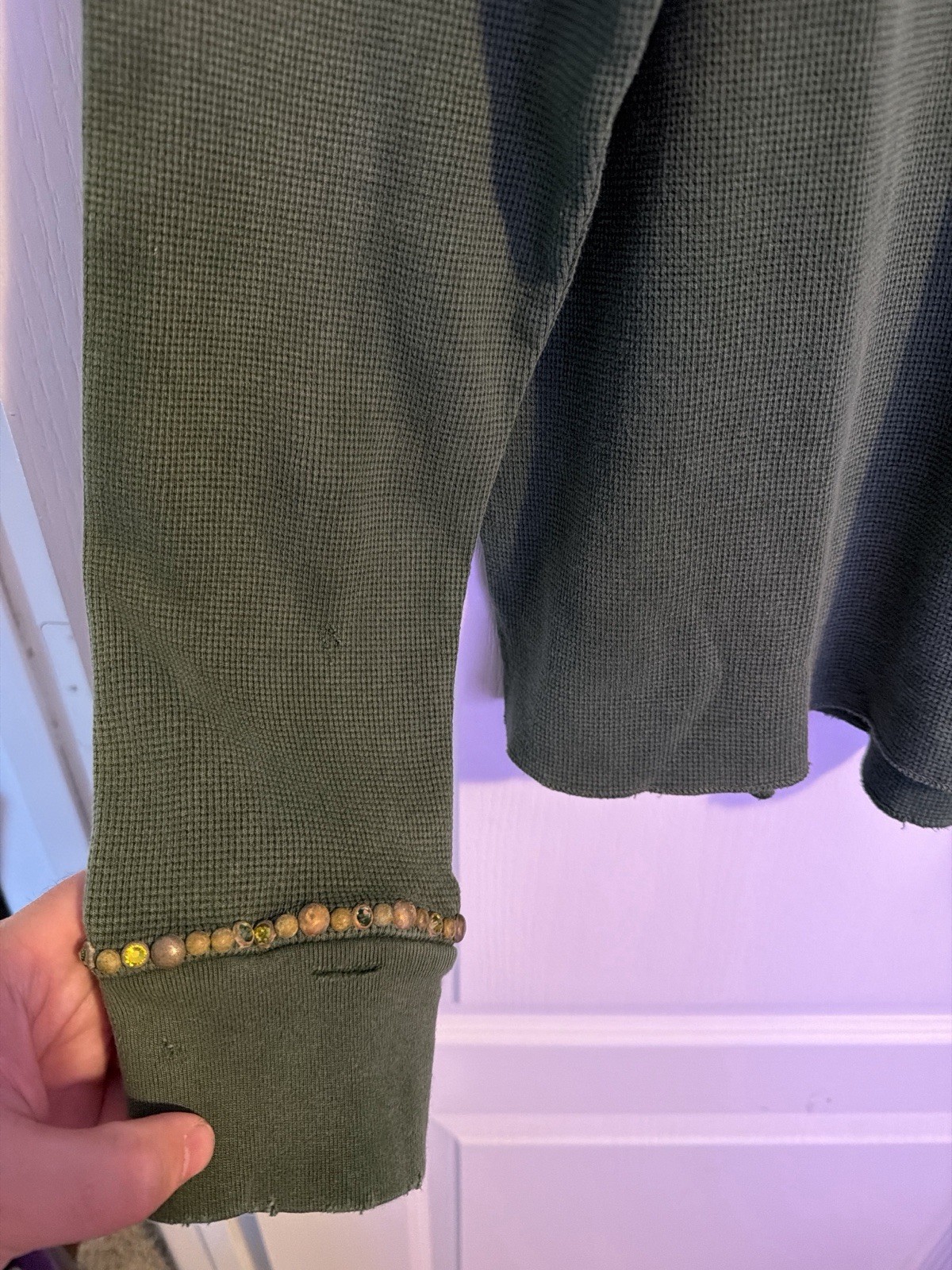 Satoshi Nakamoto Logo Thermal With studs Green Size XXL