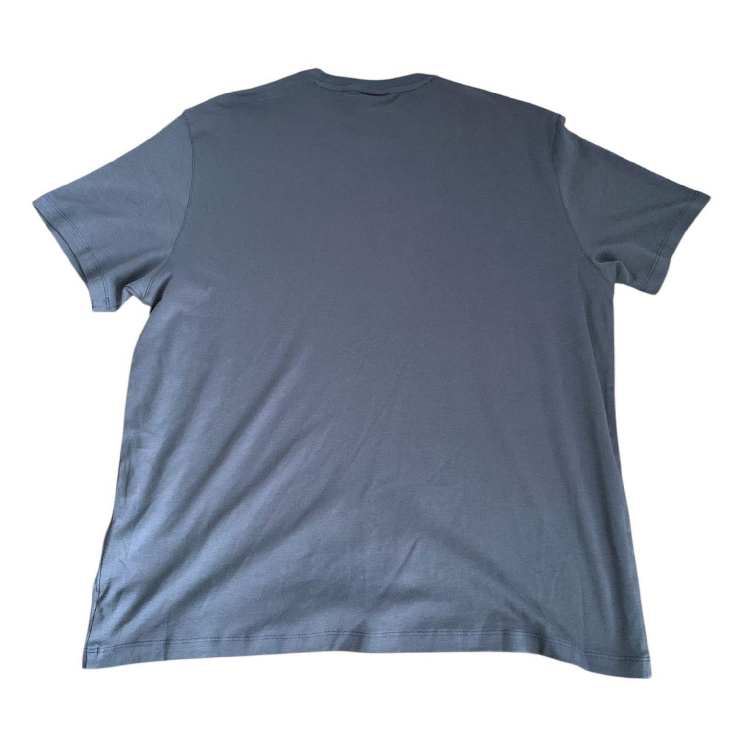 Calvin Klein Mens XL Short-Sleeve Supima Cotton Soft Interlock T-Shirt Ink Blue