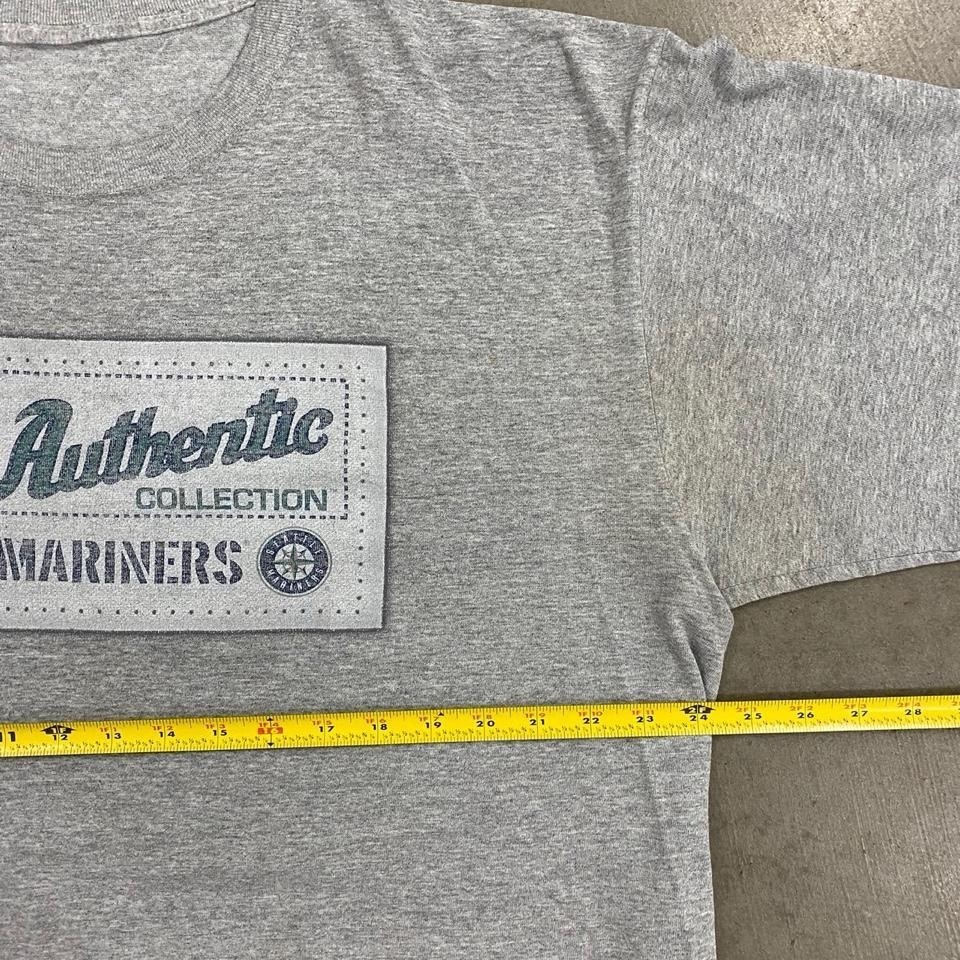 Vintage Seattle Mariners MLB Baseball Majestic Authentic Collection T-Shirt XL