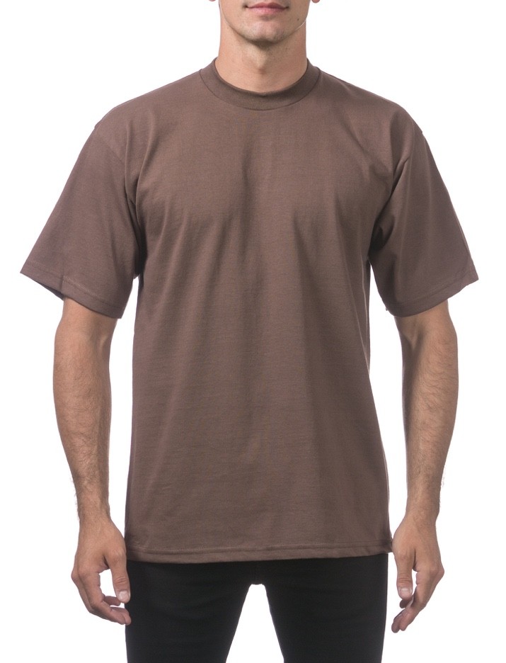PROCLUB MENS HEAVYWEIGHT SHORT SLEEVE T SHIRTS PRO CLUB CASUAL COTTON TEE SHIRT