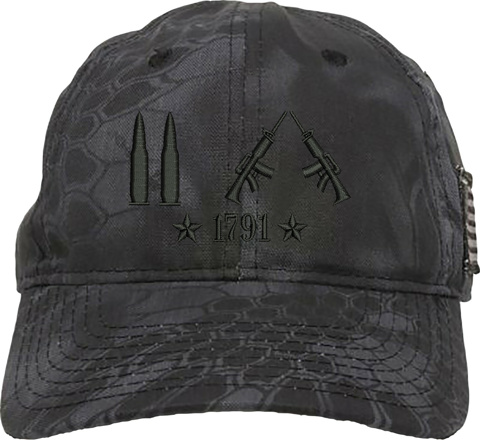 Only Bullets 2A 1791 Guns Embroidered One Size Fits All Baseball Hats