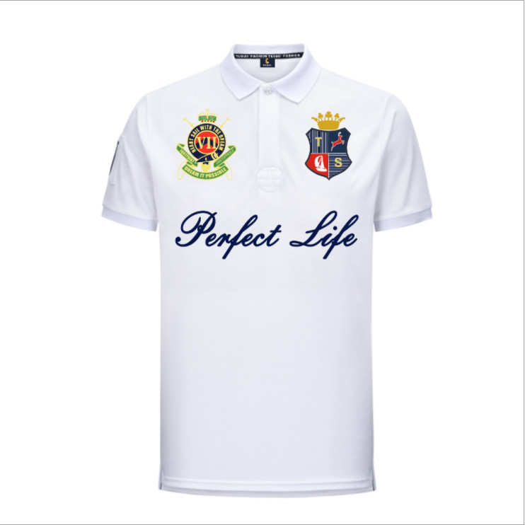 New Tusuo Men’s 100% Cotton Classics T-Shirts Sport Short Sleeves Casual Polo