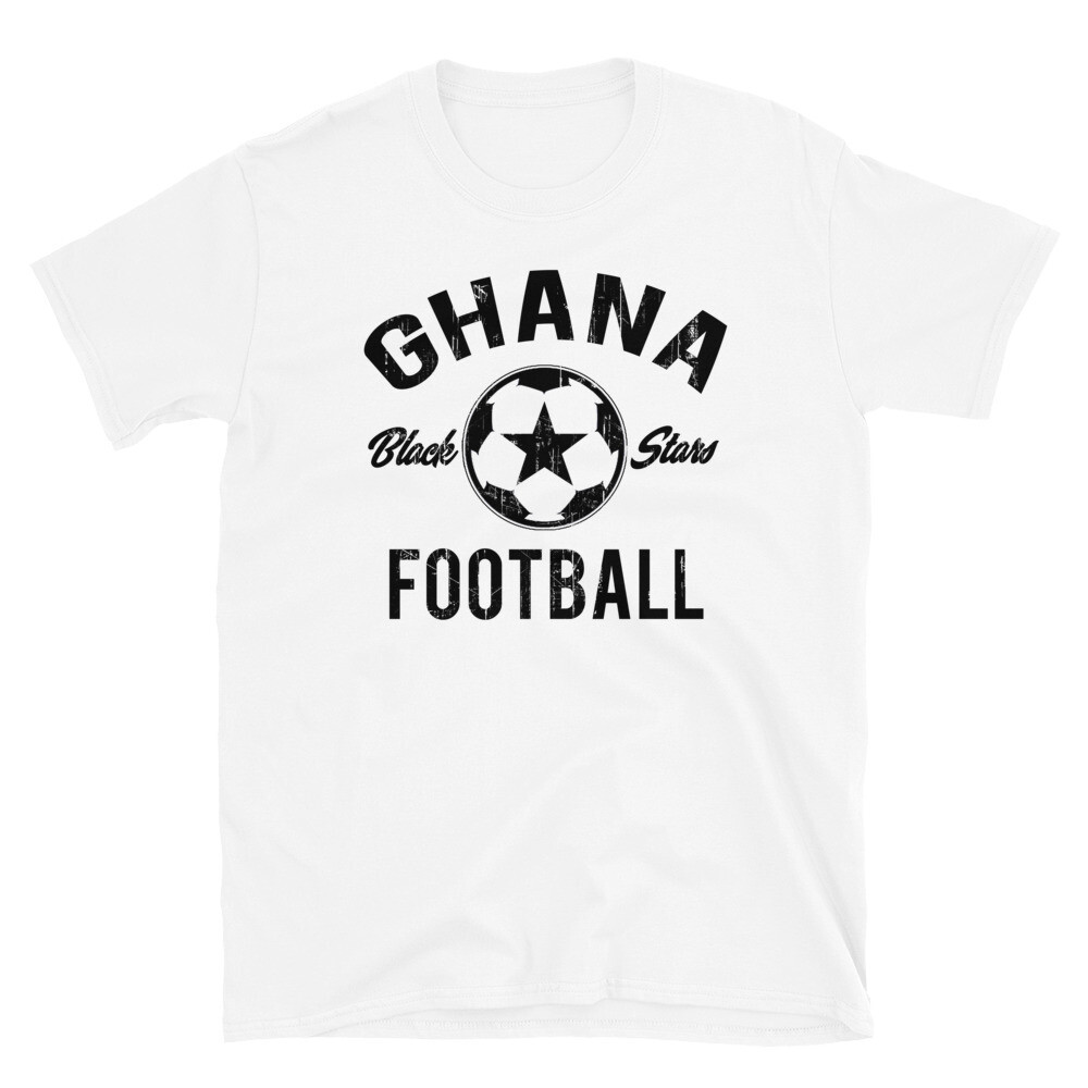 New Ghana Football Soccer Stars Mens Soft Cotton T-Shirt