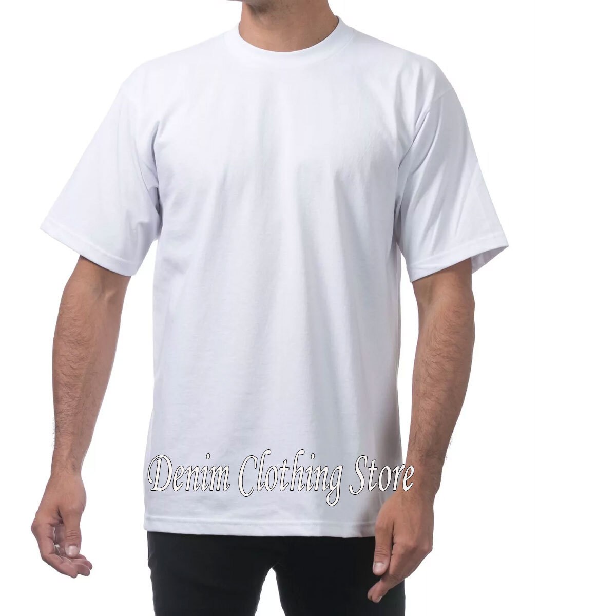 12 PACK PROCLUB PRO CLUB MENS HEAVYWEIGHT WHITE SHORT SLEEVE T SHIRTS COTTON TEE