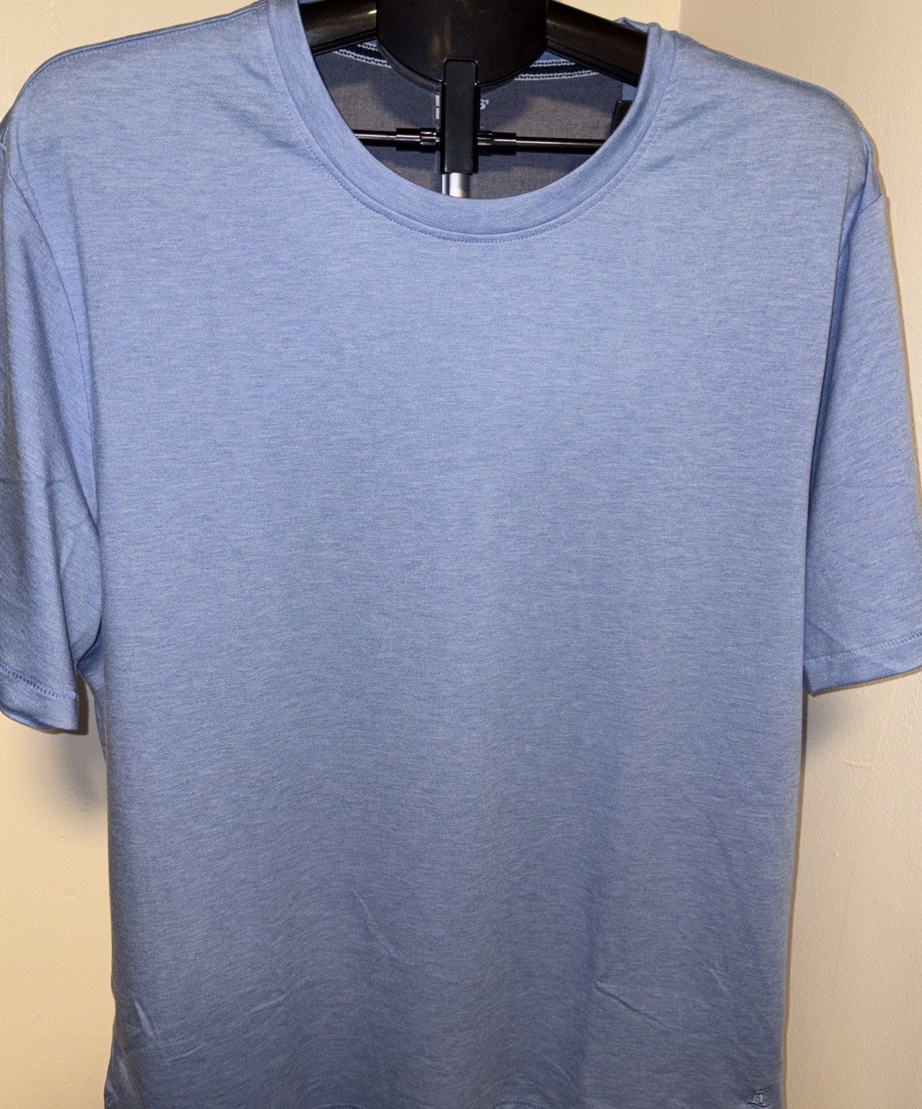 Lands’ End Men’s Tee Classic Fit 4-Way Stretch size XL NWT Blue